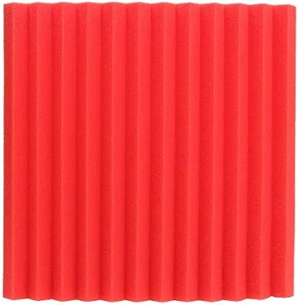 کینگلند 6 تکه فوم عایق صدا و جاذب صدا آکوستیک 30x30x2.5 سانتیمتر مشکی/قرمز کینگلند 6 تکه فوم عایق صدا و جاذب صدا آکوستیک 30x30x2.5 سانتیمتر مشکی/قرمز