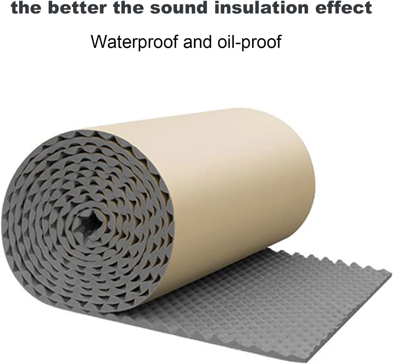 Sound Proof Panels - Sound Absorbing Foam - Acoustic Pad with Adhesive Backing Dampening Noise Reduction for Interior Studio Apartment Car Sound Proof Panels - Sound Absorbing Foam - Acoustic Pad with Adhesive Backing Dampening Noise Reduction for Interior Studio Apartment Car