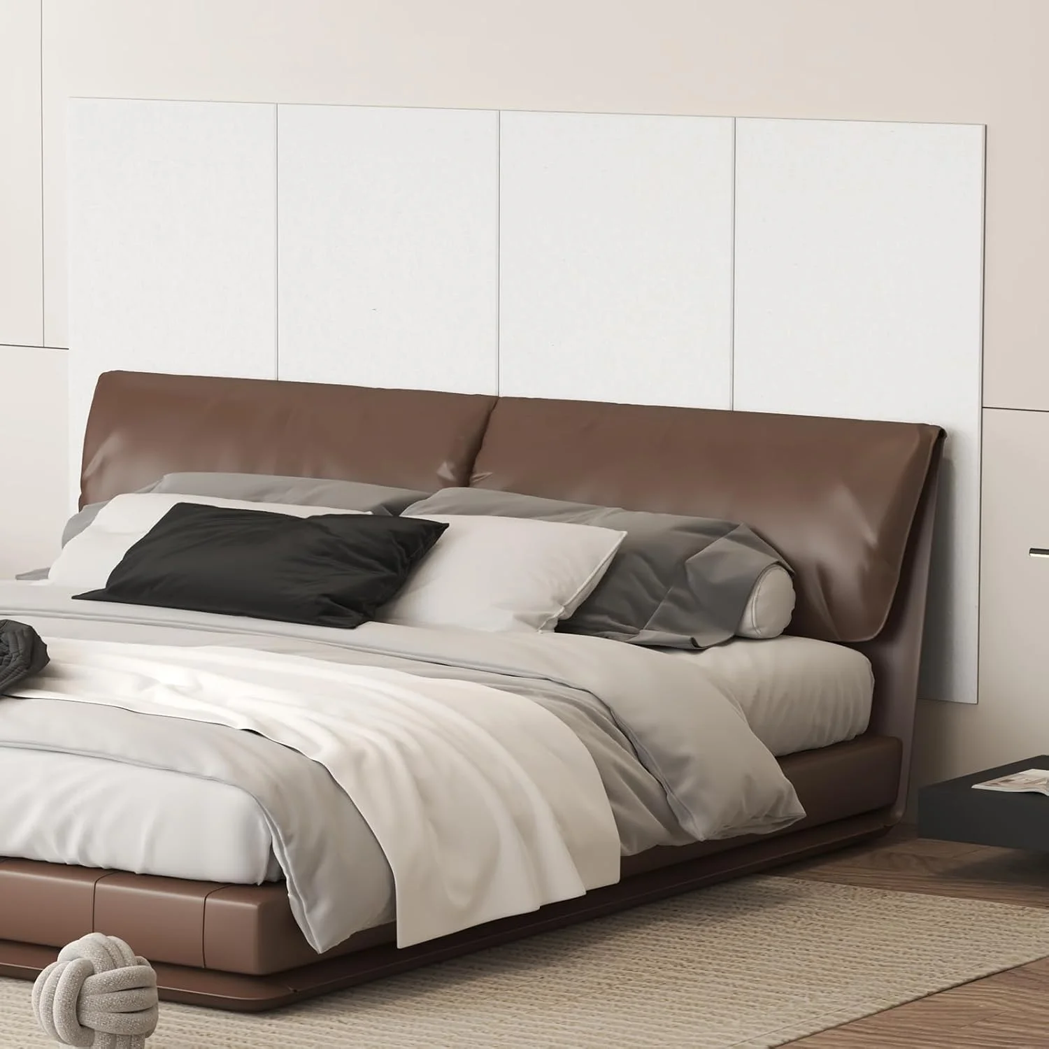 پنل آکوستیک TONOR، 8 عددی، 120x60x0.9 سانتی متر، پنل های دیواری ضد صدا با چسبندگی کامل، پنل های جذب صدا برای کاهش نویز و اکو، تصفیه آکوستیک برای استودیو، خانه، دفتر، سفید پنل آکوستیک TONOR، 8 عددی، 120x60x0.9 سانتی متر، پنل های دیواری ضد صدا با چسبندگی کامل، پنل های جذب صدا برای کاهش نویز و اکو، تصفیه آکوستیک برای استودیو، خانه، دفتر، سفید