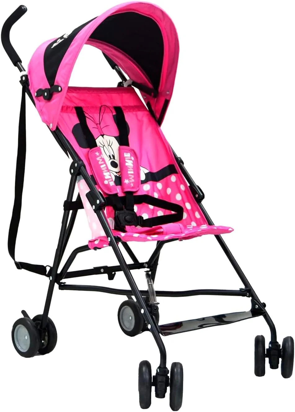 کالسکه عصایی سبک وزن دیزنی مینی موس - مناسب برای 6 تا 36 ماهگی، وزن 4.3 کیلوگرم