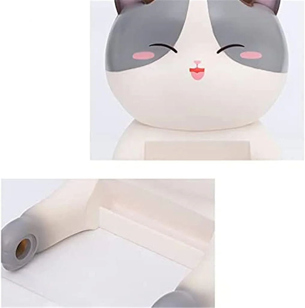 جا دستمال کاغذی WXYZABC طرح کارتونی خلاقانه، استند و نگهدارنده دستمال توالت، لوازم جانبی حمام، پخش کننده دستمال توالت