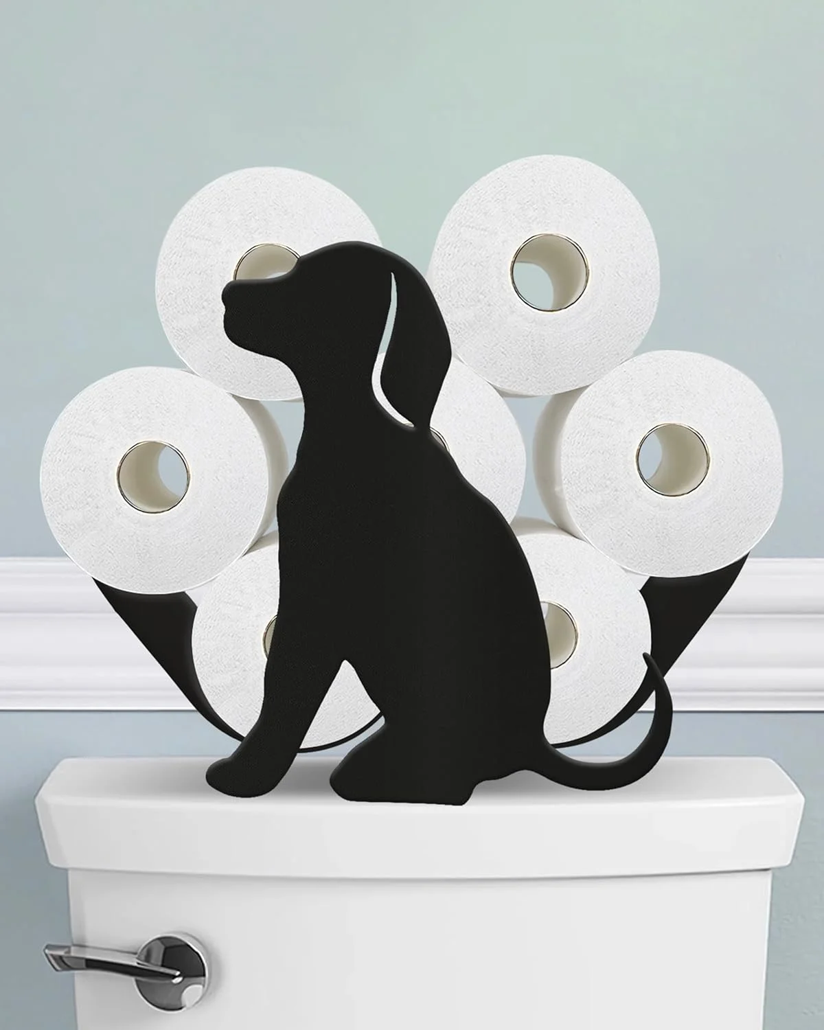 پایه نگهدارنده دستمال توالت سگ ویگگ، مناسب برای 8 رول اضافی، کوتوله خنده دار تزئینی ایستاده، کابینت ذخیره سازی لوازم جانبی دکوراسیون حیوانات حمام خانه روستایی پایه نگهدارنده دستمال توالت سگ ویگگ، مناسب برای 8 رول اضافی، کوتوله خنده دار تزئینی ایستاده، کابینت ذخیره سازی لوازم جانبی دکوراسیون حیوانات حمام خانه روستایی