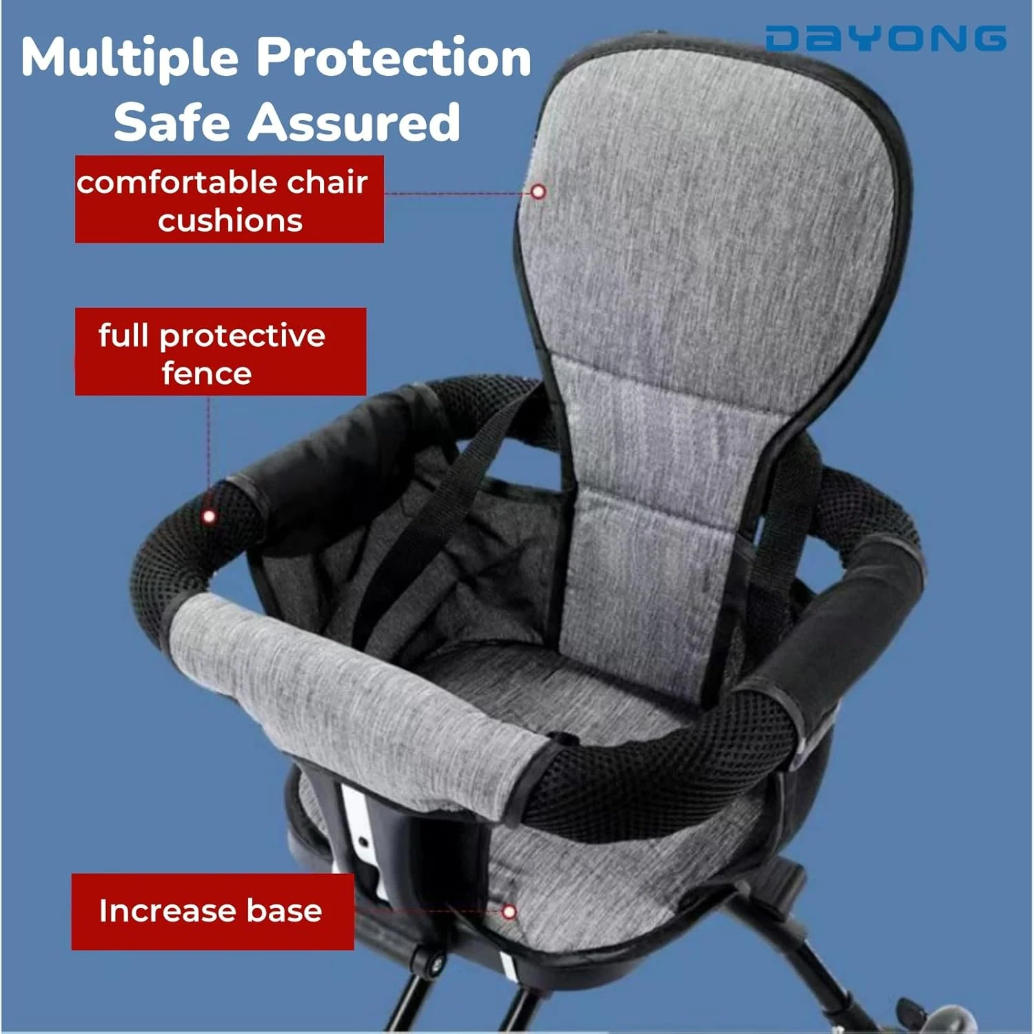 کالسکه بچه دایونگ، کالسکه مسافرتی تاشو با سایبان، تاشو با یک دست، کالسکه سبک و جمع و جور برای پیاده روی، خرید، مسافرت هوایی برای کودکان 1-3 ساله. (مشکی) کالسکه بچه دایونگ، کالسکه مسافرتی تاشو با سایبان، تاشو با یک دست، کالسکه سبک و جمع و جور برای پیاده روی، خرید، مسافرت هوایی برای کودکان 1-3 ساله. (مشکی)