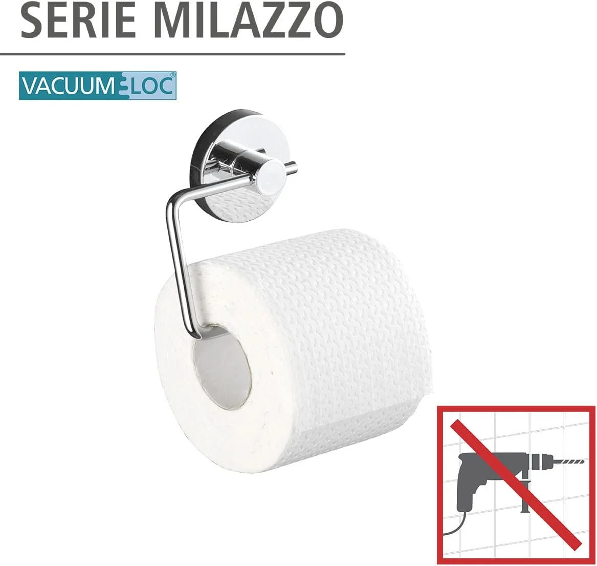 جا دستمال توالت ونکو مدل Vacuum-Loc Milazzo