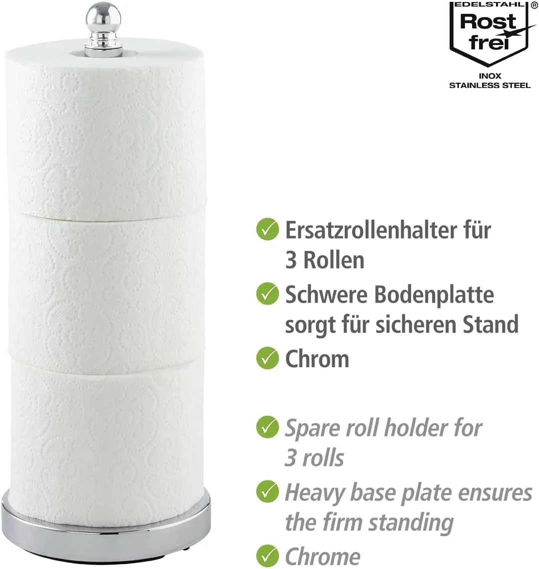 جا دستمال توالت زاپاس ونکو مدل Viterbo - ارتفاع 36 سانتی متر جا دستمال توالت زاپاس ونکو مدل Viterbo - ارتفاع 36 سانتی متر