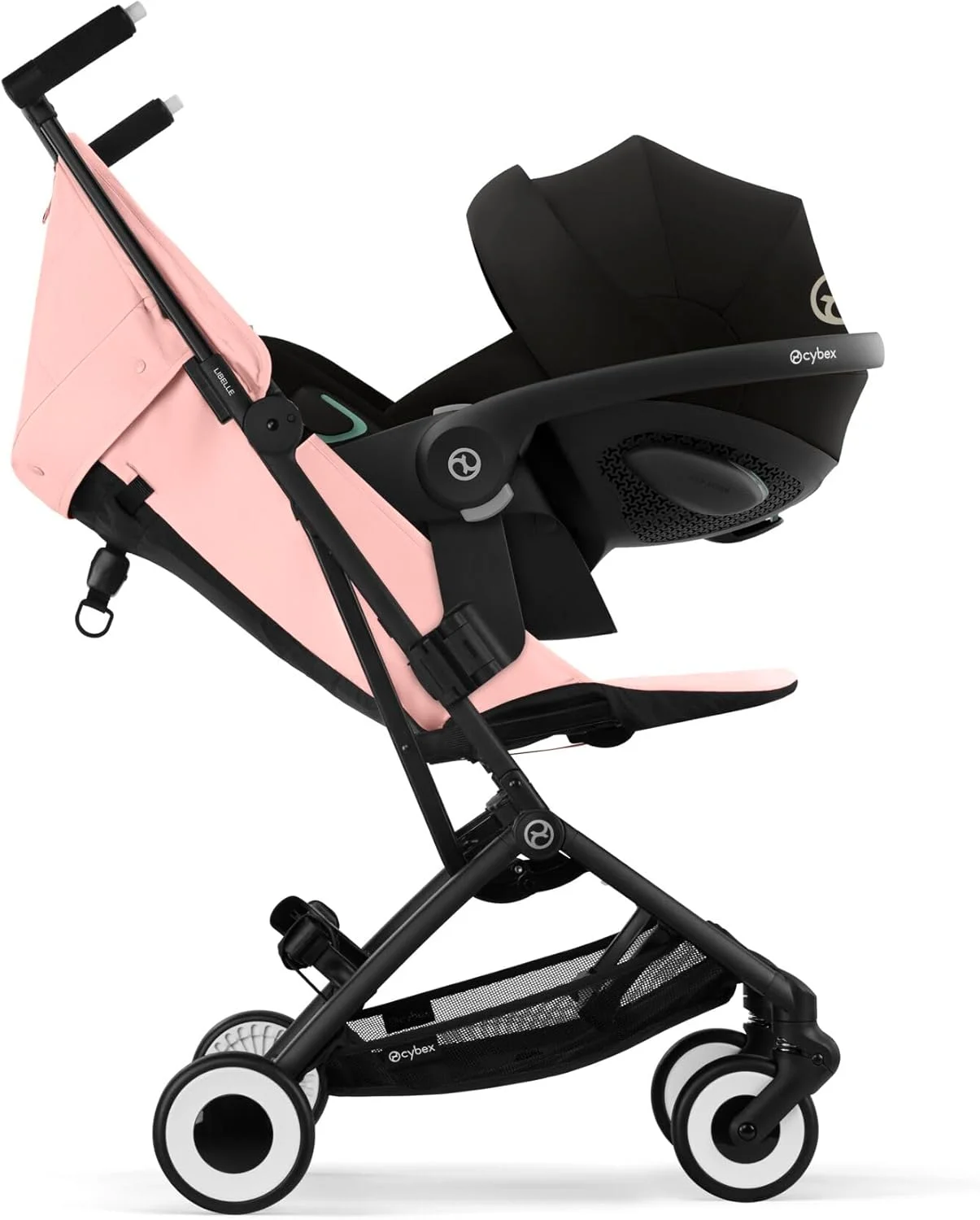 سایبکس لیبل مشکی/صورتی آبنباتی - صورتی روشن PU1