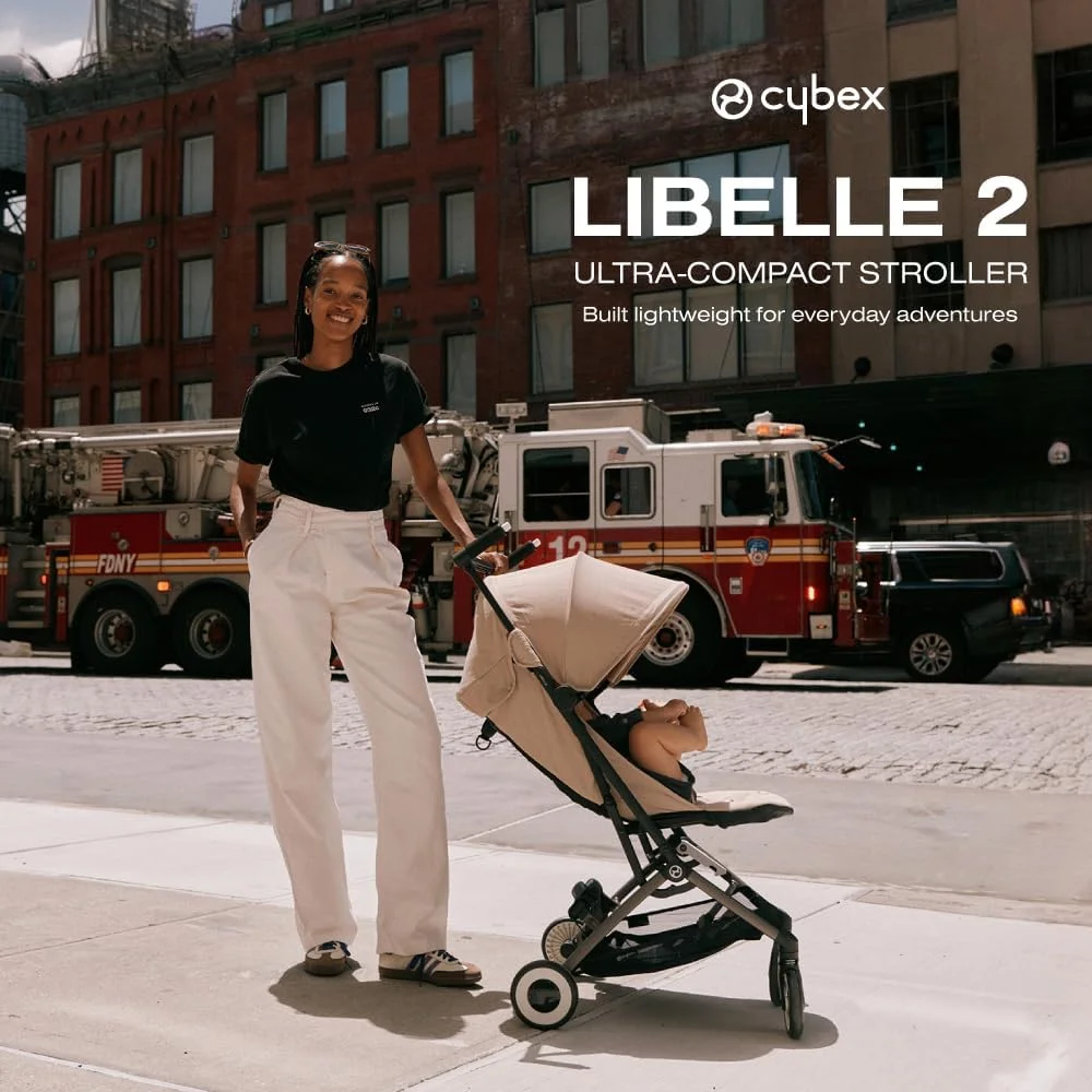 کالسکه مسافرتی سبک وزن کودک سایبکس لیبل با تاشو فوق العاده جمع و جور، سیستم تعلیق نرم و تکیه گاه قابل تنظیم با یک دست، آماده سیستم مسافرتی، آبی طوفانی کالسکه مسافرتی سبک وزن کودک سایبکس لیبل با تاشو فوق العاده جمع و جور، سیستم تعلیق نرم و تکیه گاه قابل تنظیم با یک دست، آماده سیستم مسافرتی، آبی طوفانی