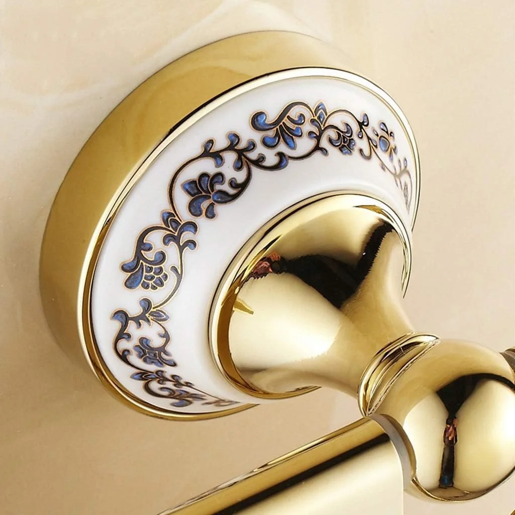 نگهدارنده رول دستمال توالت با پوشش، ضد آب، نصب شده روی دیوار برای سرویس بهداشتی، لوکس با روکش طلایی براق نگهدارنده رول دستمال توالت با پوشش، ضد آب، نصب شده روی دیوار برای سرویس بهداشتی، لوکس با روکش طلایی براق
