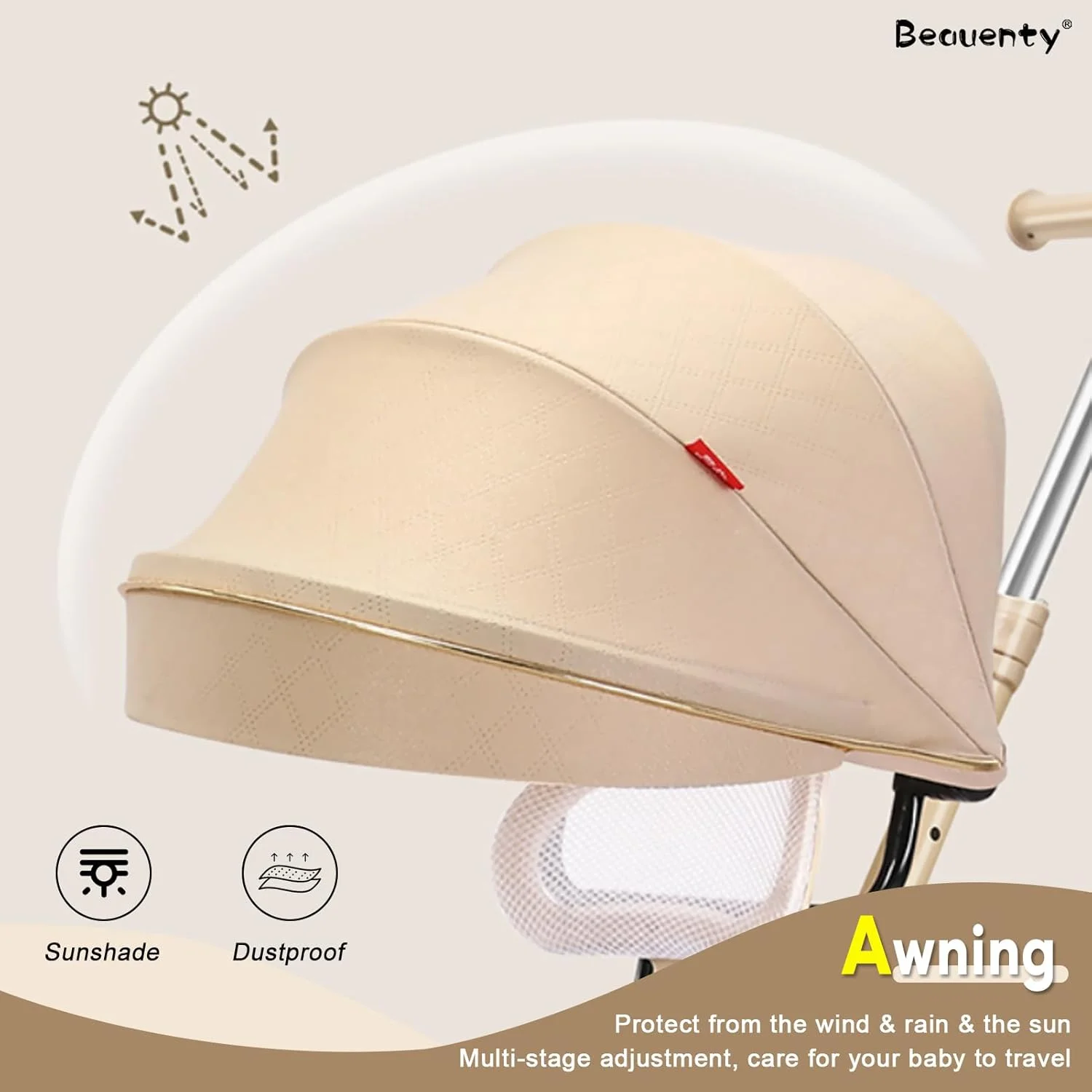 Beauenty Kids Tricycle with Push Handle, 4 in 1 Multifunctional Kids Tricycle Stroller, Baby Tricycles with Removable Canopy, Rotatable Seat, Wheel for 6 Months-6 Years Boys & Girls(Green) Beauenty Kids Tricycle with Push Handle, 4 in 1 Multifunctional Kids Tricycle Stroller, Baby Tricycles with Removable Canopy, Rotatable Seat, Wheel for 6 Months-6 Years Boys & Girls(Green)