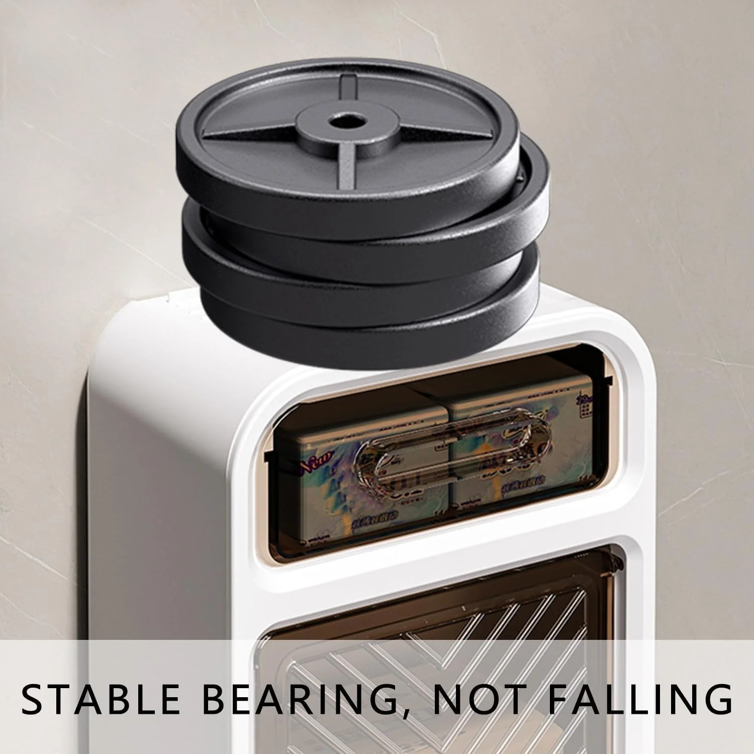 جا دستمال کاغذی دیواری ضد آب. جا دستمال کاغذی رولی خود چسب. جا دستمال توالت، سازمان دهنده دستشویی، آشپزخانه، باکس نگهداری موبایل و وسایل ضروری