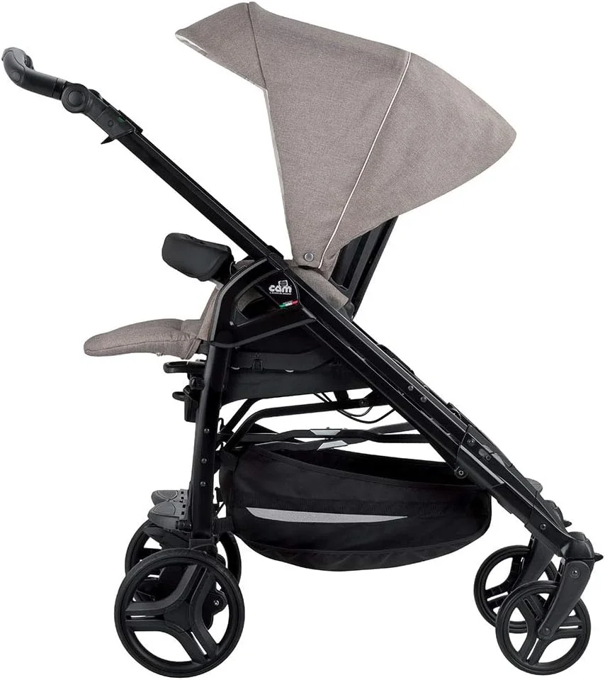 ست کالسکه مسافرتی کمبی فمیلی CAM Il mondo del bambino (مناسب 0-36 ماه) - خاکستری (تک) ست کالسکه مسافرتی کمبی فمیلی CAM Il mondo del bambino (مناسب 0-36 ماه) - خاکستری (تک)