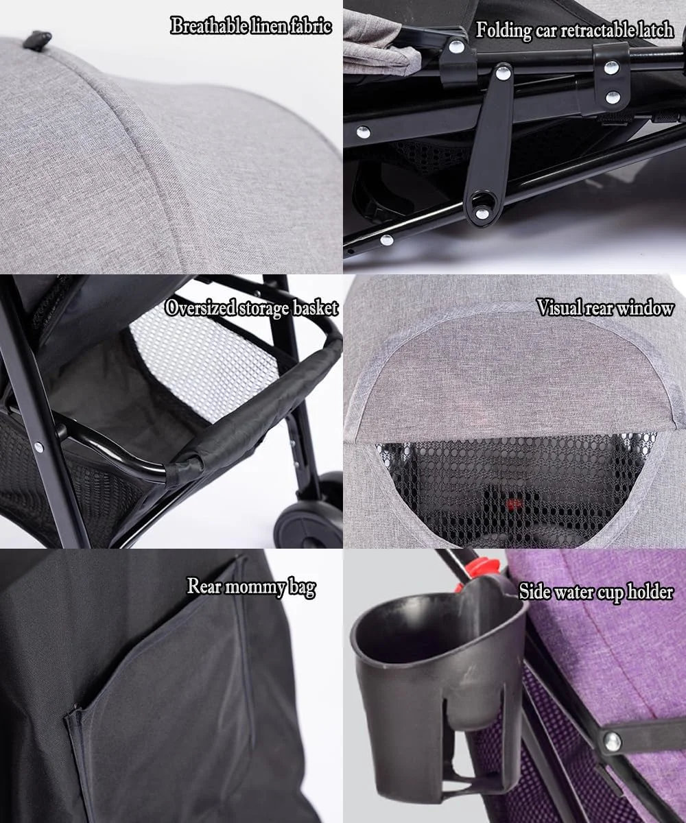 کالسکه بچه AM ANNA، کالسکه مسافرتی سبک و جمع و جور، تاشو فوق العاده جمع و جور و مناسب هواپیما، صندلی تکیه گاه نزدیک به حالت خوابیده، نوزاد تا نوپا کالسکه بچه AM ANNA، کالسکه مسافرتی سبک و جمع و جور، تاشو فوق العاده جمع و جور و مناسب هواپیما، صندلی تکیه گاه نزدیک به حالت خوابیده، نوزاد تا نوپا