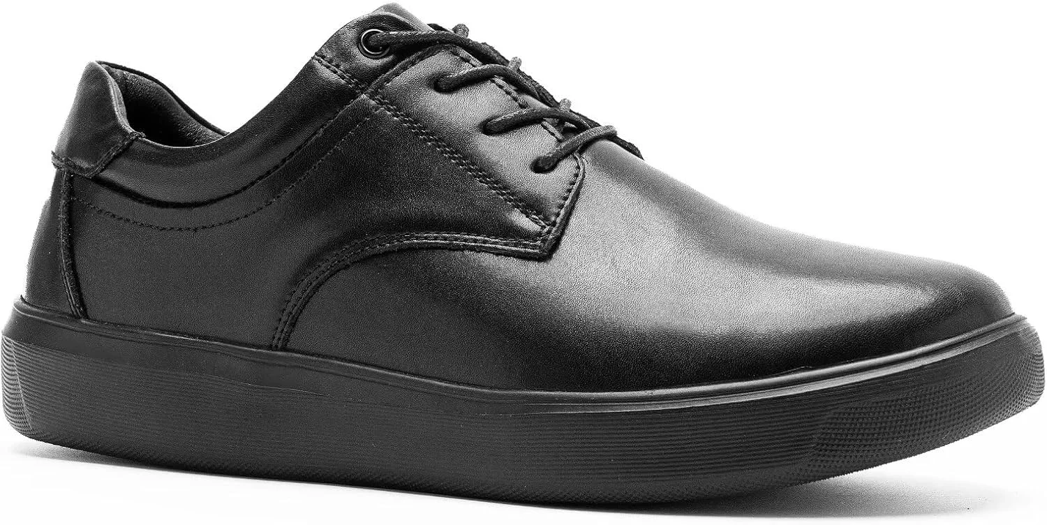 کفش های رسمی چرمی ارتوکامفورت مردانه: کفش های پیاده روی طبی با پشتیبانی از قوس پا برای پلانتار فاسیایتیس، کفش های غیر رسمی طبی مناسب کار و تسکین درد پاشنه و پا کفش های رسمی چرمی ارتوکامفورت مردانه: کفش های پیاده روی طبی با پشتیبانی از قوس پا برای پلانتار فاسیایتیس، کفش های غیر رسمی طبی مناسب کار و تسکین درد پاشنه و پا