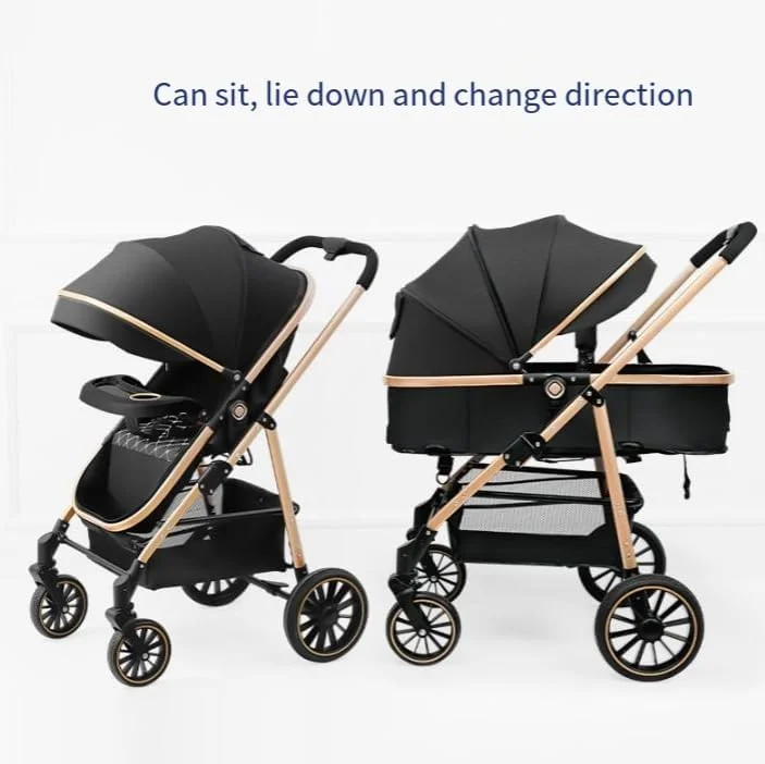 2-in-1 Baby Stroller – Convertible Bassinet Pushchair for Infants and Newborns 0-36 Months – Premium Standard Stroller with Enhanced Safety and Comfort (Gray) 2-in-1 Baby Stroller – Convertible Bassinet Pushchair for Infants and Newborns 0-36 Months – Premium Standard Stroller with Enhanced Safety and Comfort (Gray)