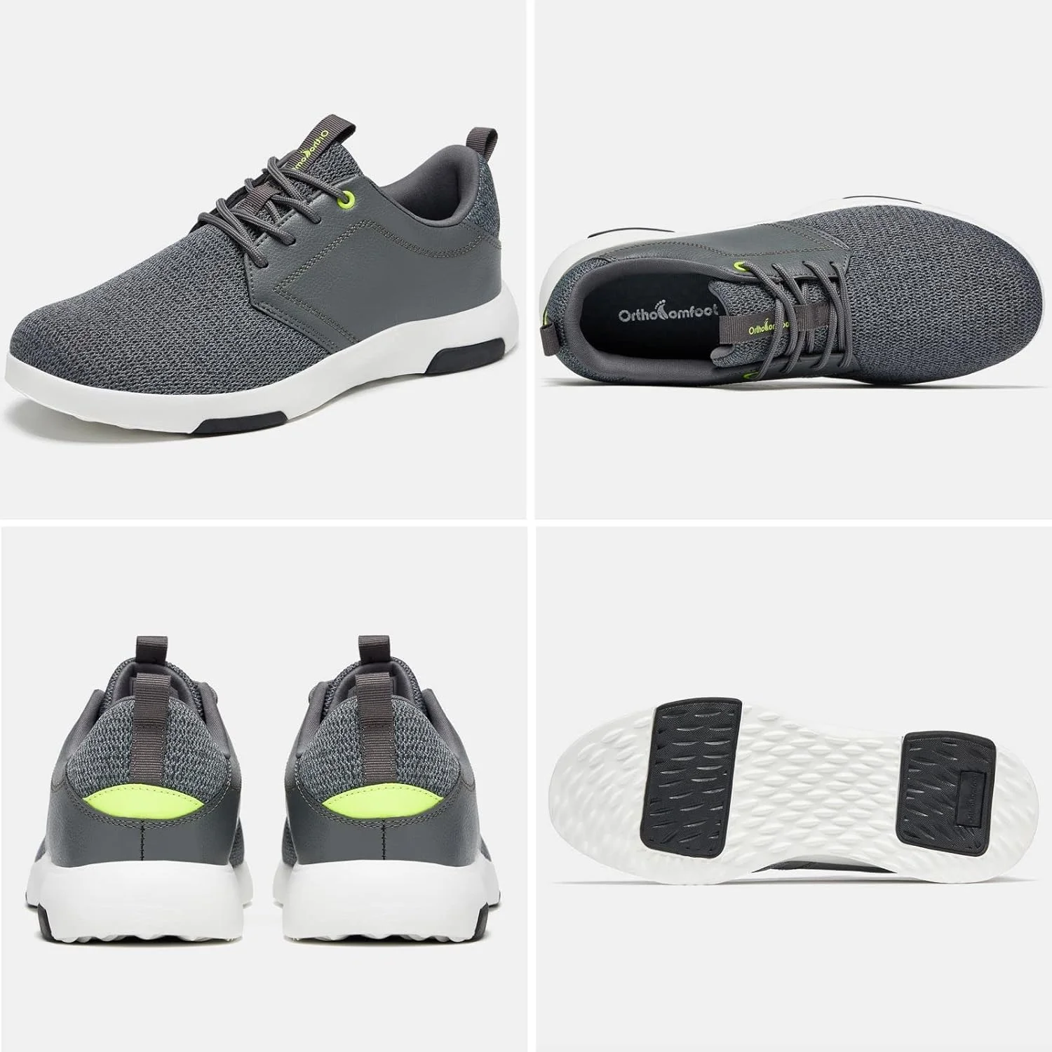 کفش ورزشی مردانه OrthoComfoot با پشتیبانی از قوس پا