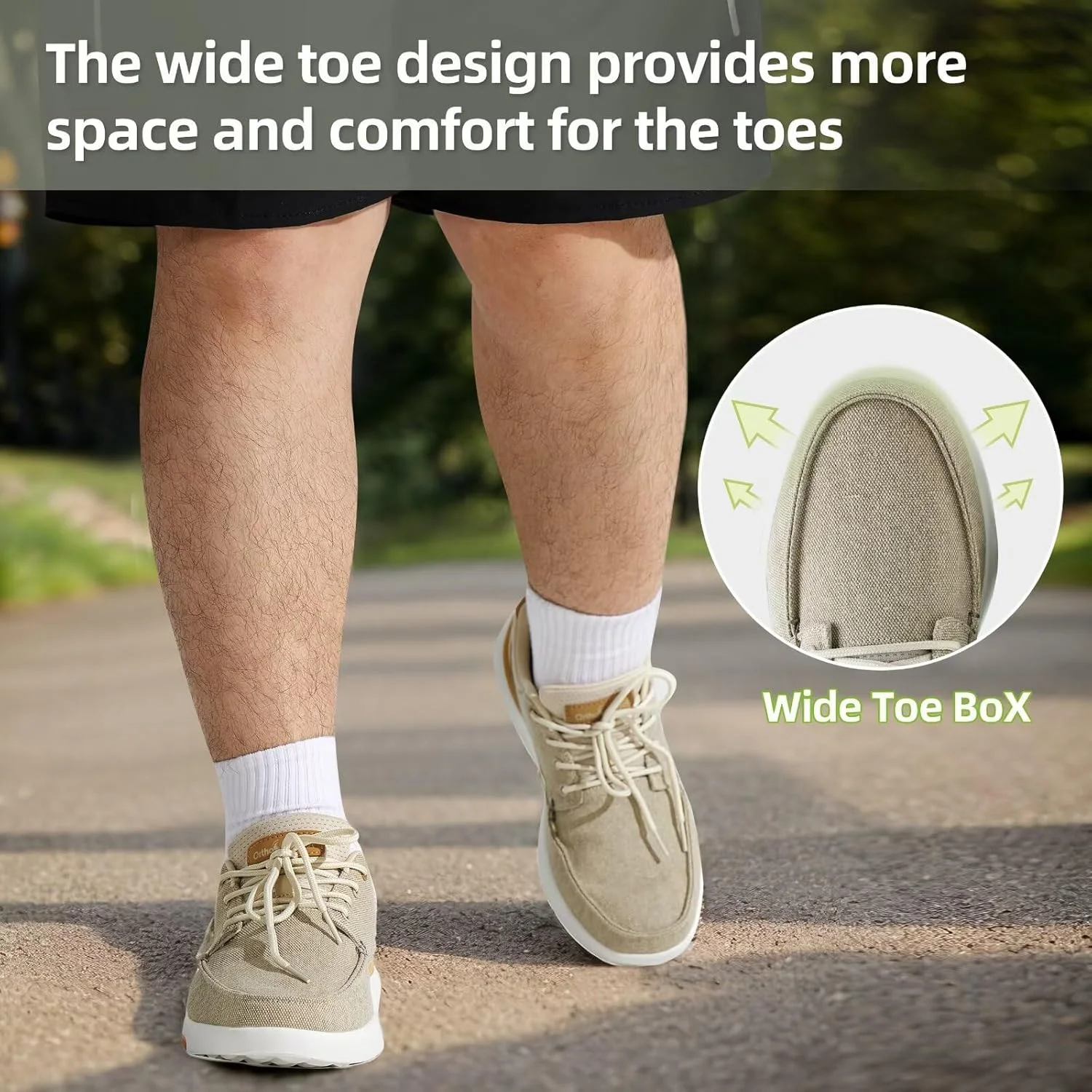 کفش پیاده روی ارتوپدی مردانه OrthoComfoot با پشتیبانی از قوس پا: کفش های راحتی غیر رسمی برای پلانتار فاسیایتیس برای پای صاف، کفش های کتانی ارتوپدی مد روز با قابلیت تنظیم بالشتک برای درد پا و پاشنه کفش پیاده روی ارتوپدی مردانه OrthoComfoot با پشتیبانی از قوس پا: کفش های راحتی غیر رسمی برای پلانتار فاسیایتیس برای پای صاف، کفش های کتانی ارتوپدی مد روز با قابلیت تنظیم بالشتک برای درد پا و پاشنه