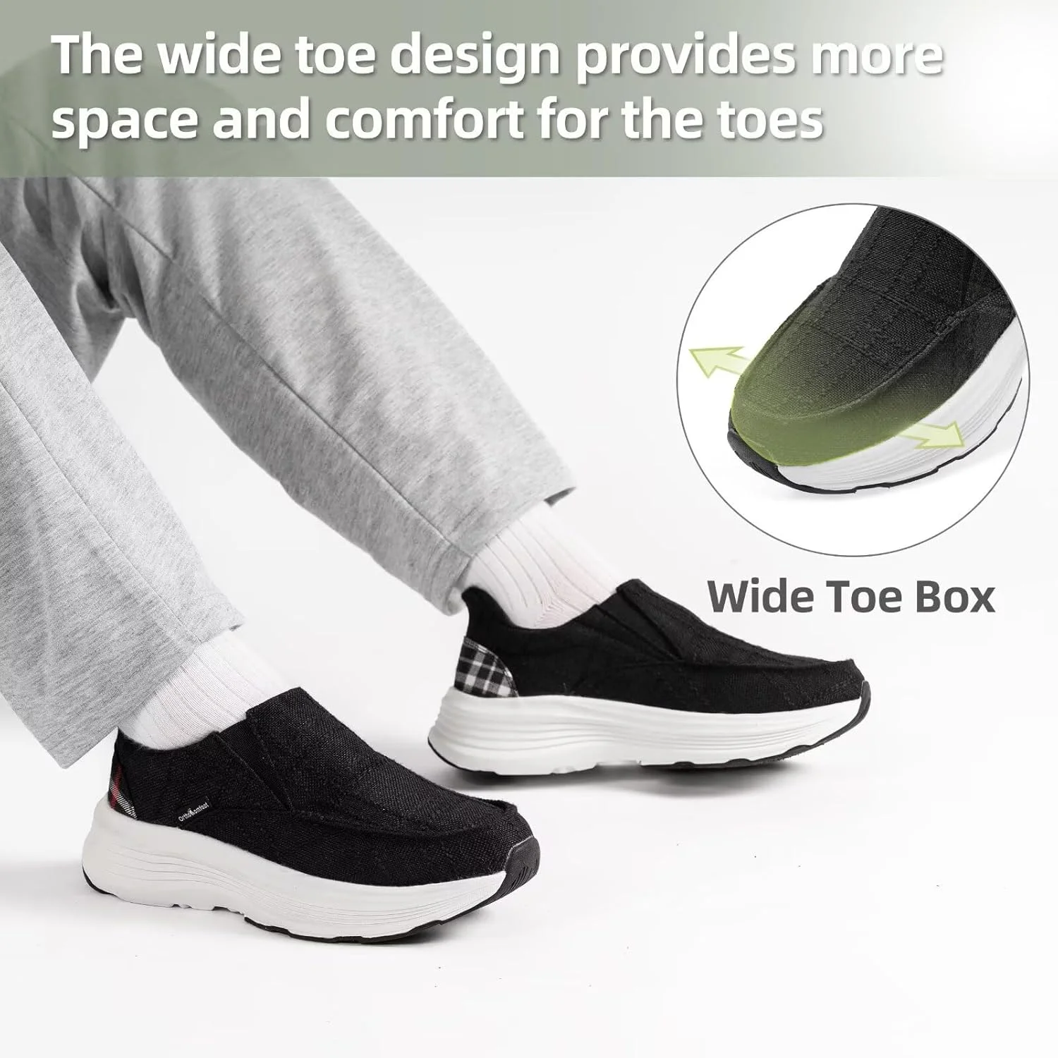 کفش کالج ارتوپدی زنانه OrthoComfoot: کفش پیاده روی طبی راحت با پشتیبانی از قوس پا برای پلانتار فاسیایتیس، کفش کالج بوم با زیره ضخیم برای تسکین درد پا و پاشنه کفش کالج ارتوپدی زنانه OrthoComfoot: کفش پیاده روی طبی راحت با پشتیبانی از قوس پا برای پلانتار فاسیایتیس، کفش کالج بوم با زیره ضخیم برای تسکین درد پا و پاشنه