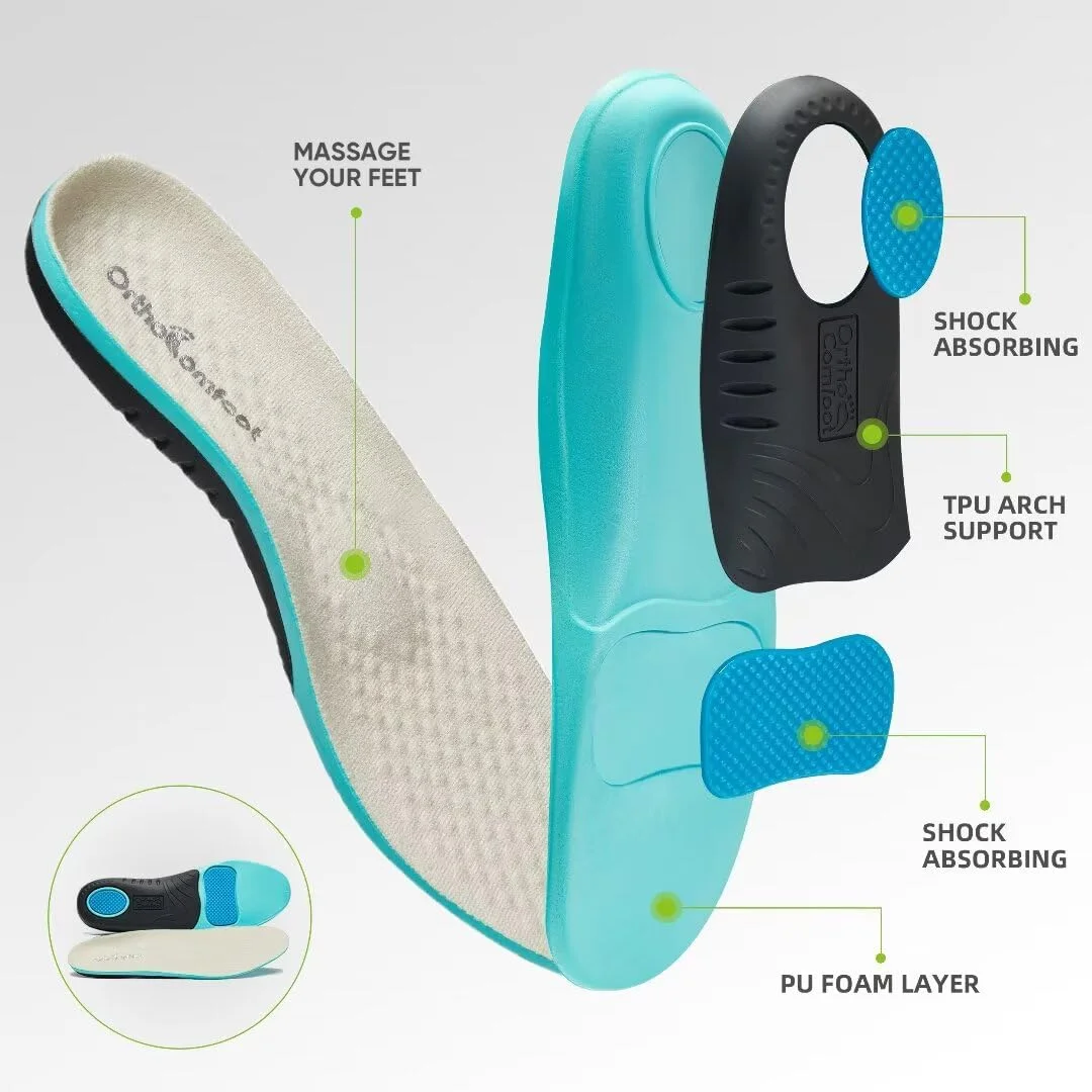 کفش های کلاگ راحت ارتوکامفوت زنانه، کفش های لغزنده با پشتیبانی از قوس پا برای پلانتار فاشیایتیس، کفش های قایقی تخت وینتیج اوقات فراغت بژ سایز 8.5