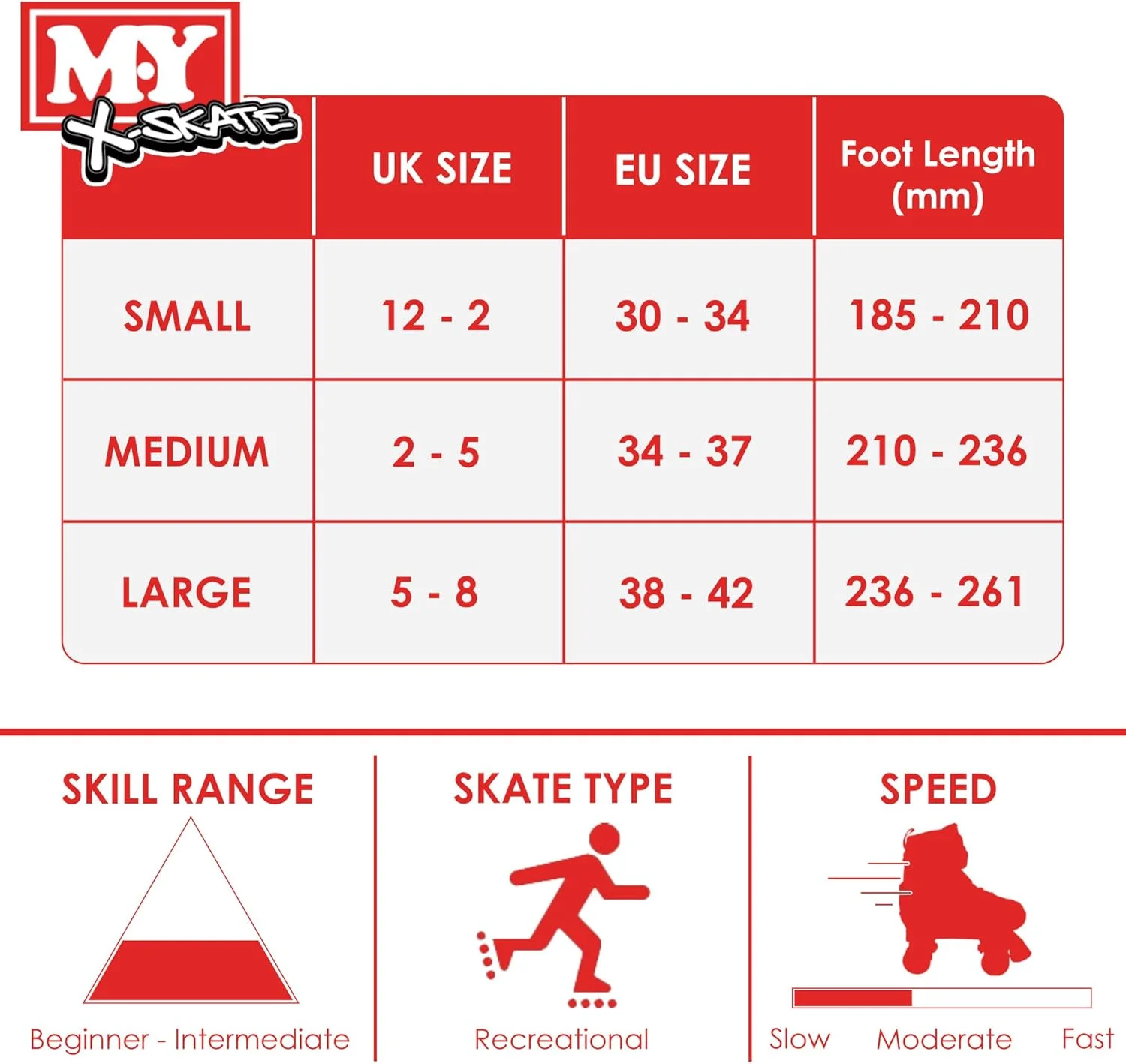 اسکیت های غلتکی چهار چرخ قابل تنظیم M.Y X-Skate، مشکی و آبی اسکیت های غلتکی چهار چرخ قابل تنظیم M.Y X-Skate، مشکی و آبی