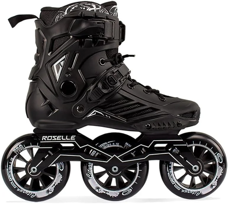 Overs Inline Skates Shoes for Men,Women and youth,Racing Skates for Adults and Children,110mm*3Wheels Speed Skating Shoes