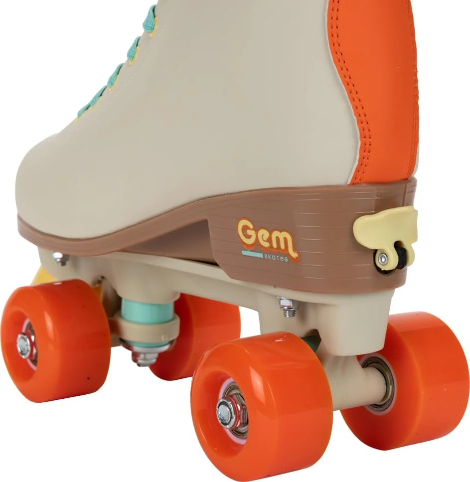 اسکیت های چهار چرخ GEM SKATES رنگ بندی 7 سایز - متوسط اسکیت های چهار چرخ GEM SKATES رنگ بندی 7 سایز - متوسط