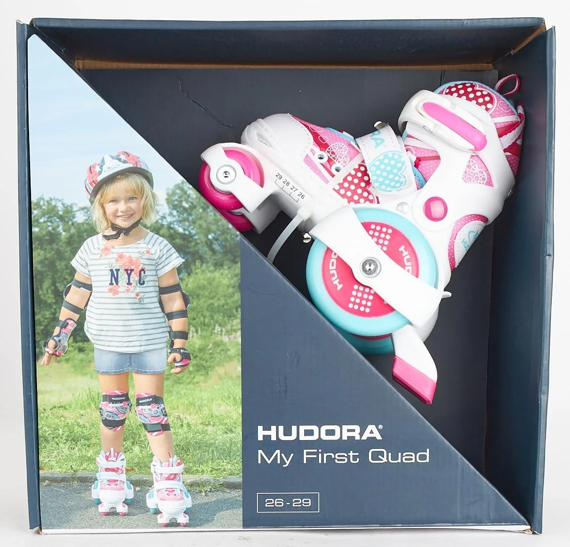 اسکیت های غلتکی چهار چرخ HUDORA My First اسکیت های غلتکی چهار چرخ HUDORA My First