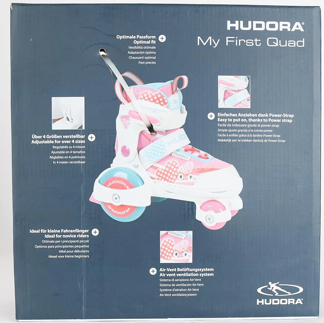 اسکیت های غلتکی چهار چرخ HUDORA My First اسکیت های غلتکی چهار چرخ HUDORA My First