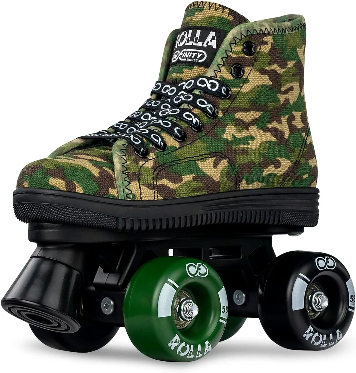 اسکیت های رولر Crazy Skates Rolla برای پسران و دختران - اسکیت های چهار چرخ بچه گانه به سبک کتانی