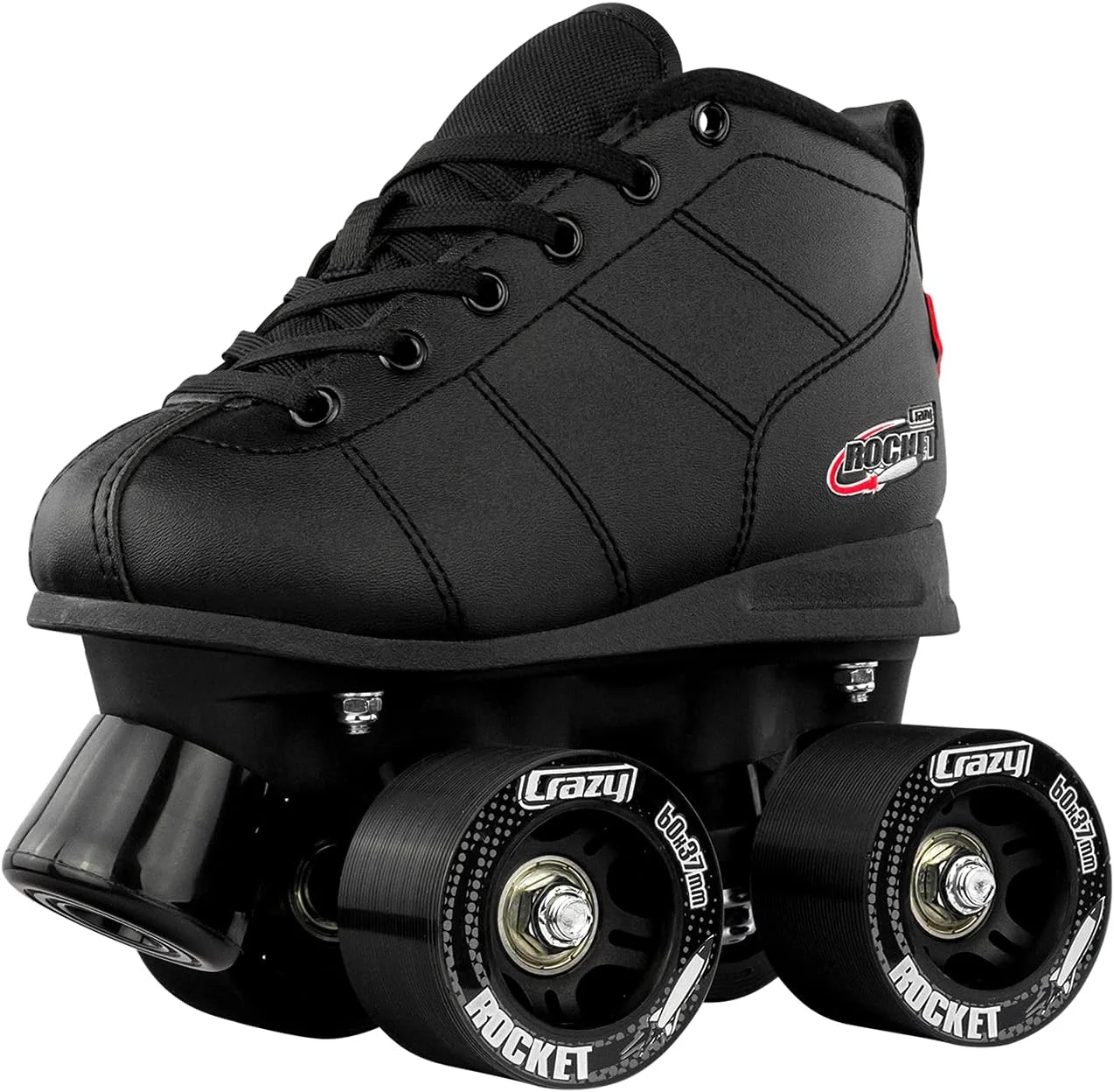 اسکیت های غلتکی موشکی Crazy Skates برای دختران و پسران - اسکیت های چهارتایی عالی برای کودکان مبتدی