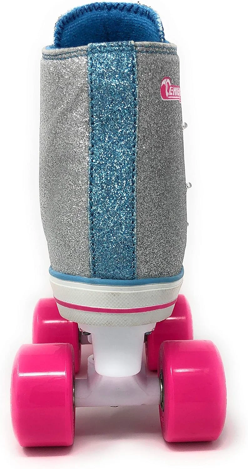 Chicago Skates Girls Fashion Quad Skates with Flashing Lights Chicago Skates Girls Fashion Quad Skates with Flashing Lights