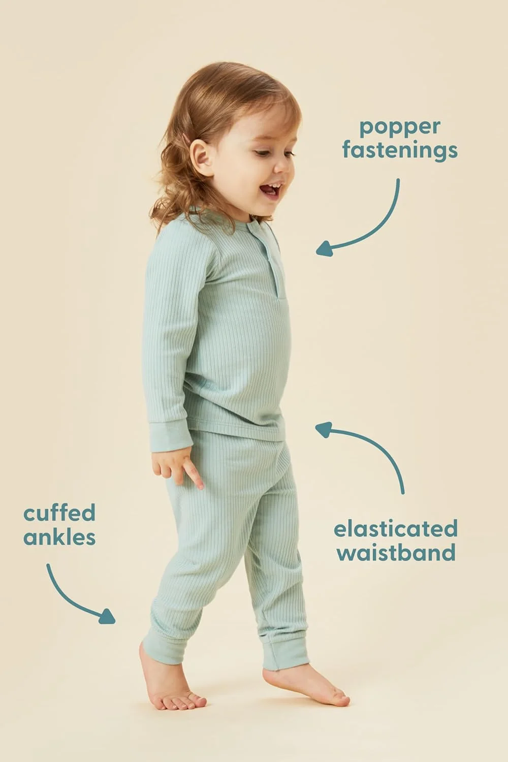 ست لباس خواب نوزاد موری، مناسب پسران و دختران - بلوز دکمه دار جلو و شلوار کمر کش - لباس خواب دو تکه کودک ست لباس خواب نوزاد موری، مناسب پسران و دختران - بلوز دکمه دار جلو و شلوار کمر کش - لباس خواب دو تکه کودک