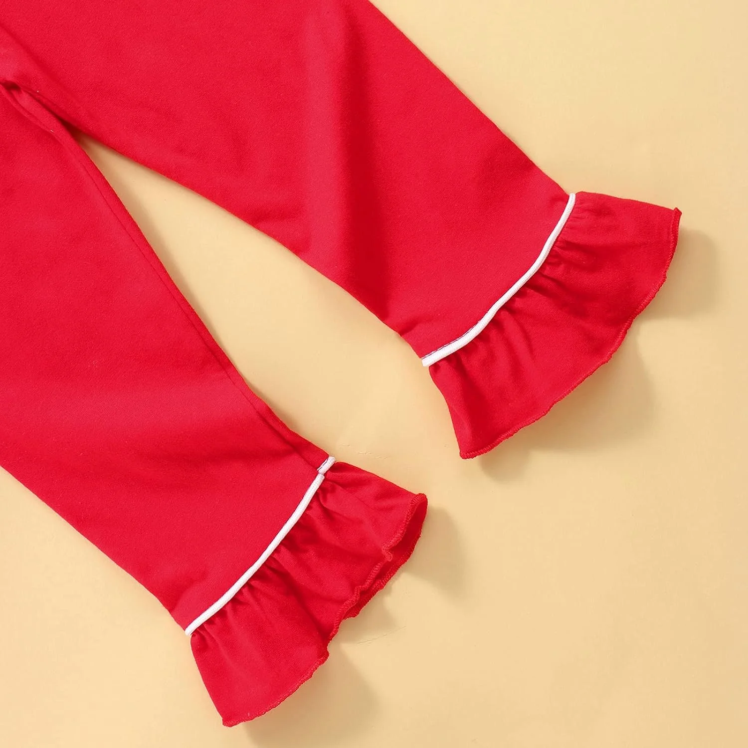 ست لباس خواب ساتن ابریشمی دخترانه و پسرانه LYSINK، پیراهن دکمه دار آستین بلند و شلوار، مناسب کریسمس، 2 تکه ست لباس خواب ساتن ابریشمی دخترانه و پسرانه LYSINK، پیراهن دکمه دار آستین بلند و شلوار، مناسب کریسمس، 2 تکه