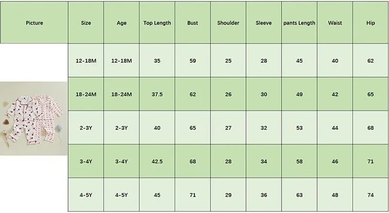 ست لباس ولنتاین دخترانه LYSINK شامل پیژامه 2 تکه با دکمه و پاپیون، مناسب برای کودکان ست لباس ولنتاین دخترانه LYSINK شامل پیژامه 2 تکه با دکمه و پاپیون، مناسب برای کودکان