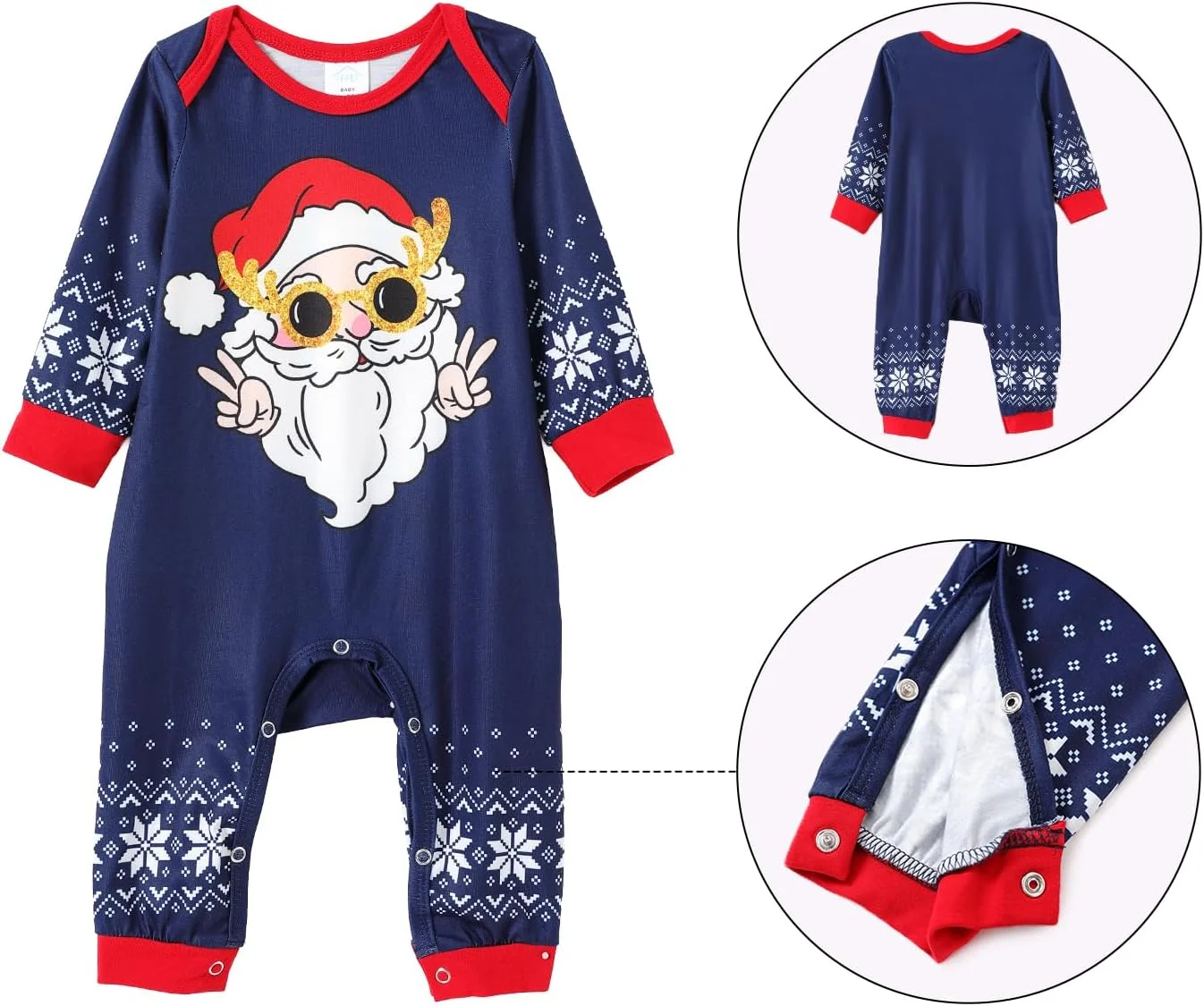 ست لباس خواب کریسمس خانوادگی IFFEI، تاپ آستین بلند با طرح شاخ گوزن و شلوار چهارخانه، لباس راحتی، ست پیژامه ست لباس خواب کریسمس خانوادگی IFFEI، تاپ آستین بلند با طرح شاخ گوزن و شلوار چهارخانه، لباس راحتی، ست پیژامه