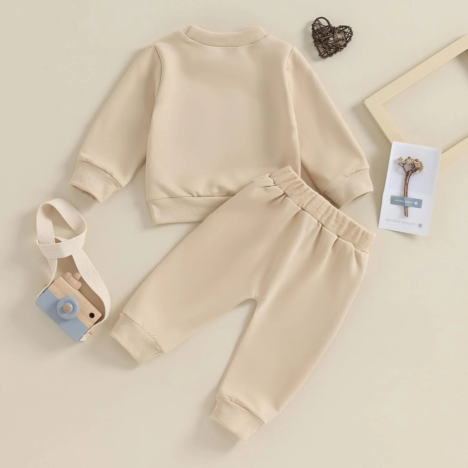 ست دو تکه پسرانه Himllauen، بلوز آستین بلند + شلوار، لباس کودک، 0-3 سال، لباس بچگانه برای پسران ست دو تکه پسرانه Himllauen، بلوز آستین بلند + شلوار، لباس کودک، 0-3 سال، لباس بچگانه برای پسران