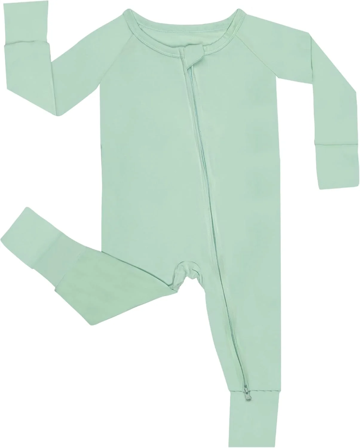 GUISBY Rayon Baby Footless Pajamas, Long Sleeve with 2 Way Zippers Rompers Sleepers GUISBY Rayon Baby Footless Pajamas, Long Sleeve with 2 Way Zippers Rompers Sleepers