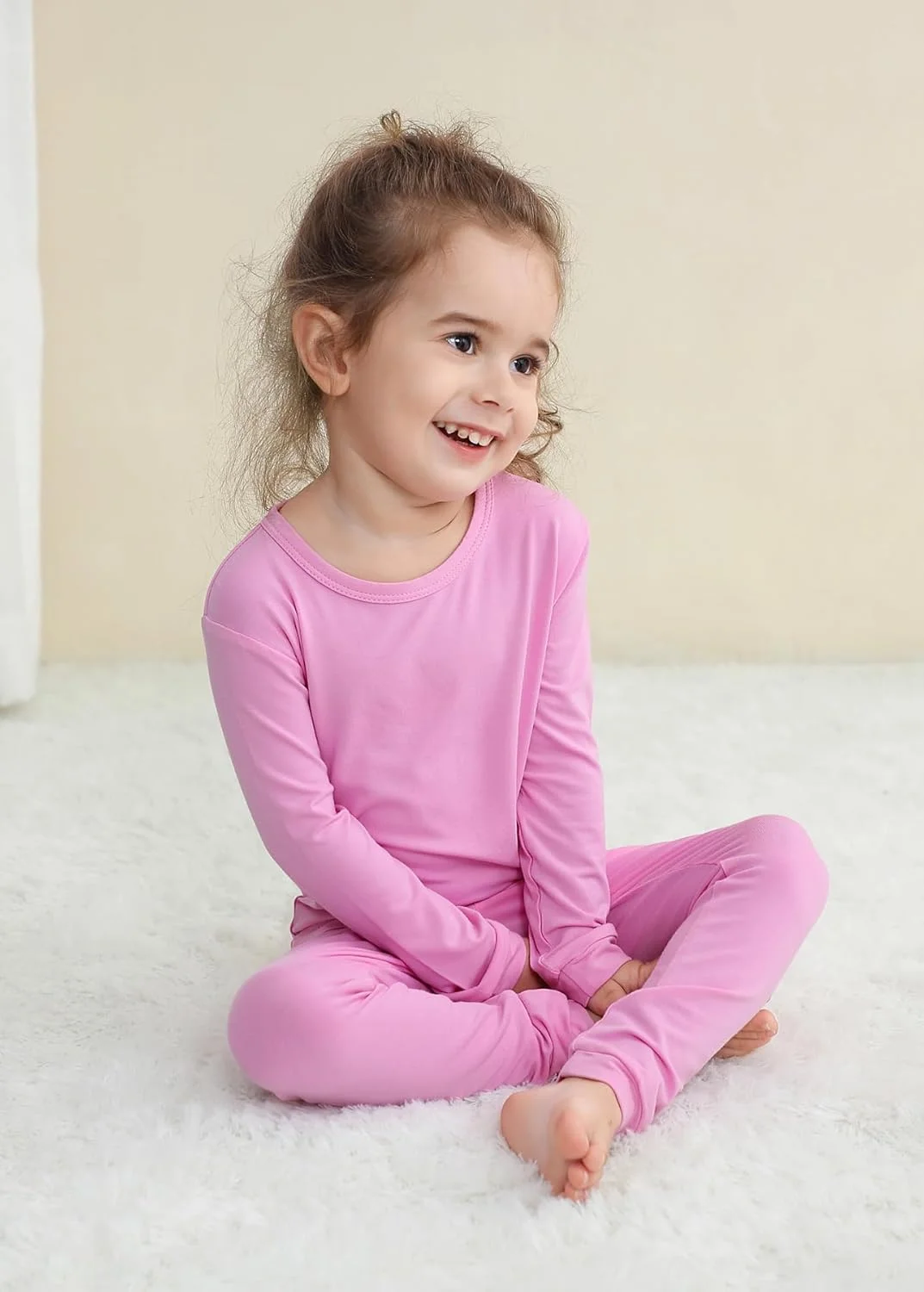 ست لباس خواب بچه گانه GUISBY، لباس خواب دو تکه بامبو مناسب استفاده روزانه برای پسران و دختران ست لباس خواب بچه گانه GUISBY، لباس خواب دو تکه بامبو مناسب استفاده روزانه برای پسران و دختران