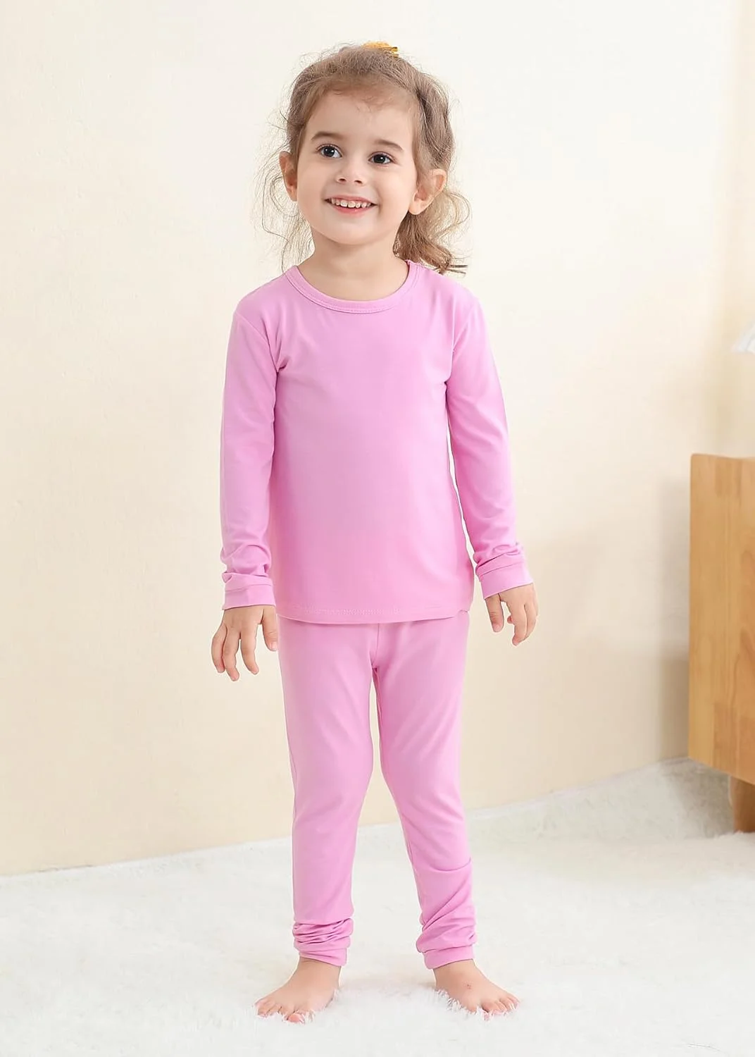 ست لباس خواب بچه گانه GUISBY، لباس خواب دو تکه بامبو مناسب استفاده روزانه برای پسران و دختران ست لباس خواب بچه گانه GUISBY، لباس خواب دو تکه بامبو مناسب استفاده روزانه برای پسران و دختران