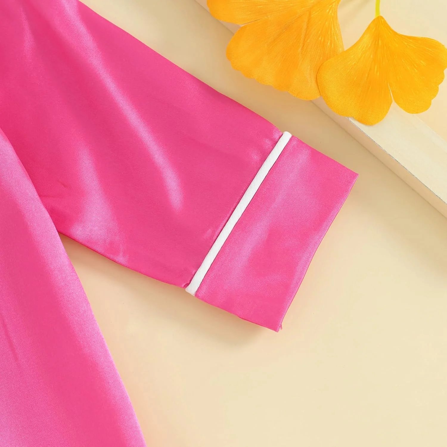 لباس خواب ساتن یکسره نوزادی Geagodelia، لباس خواب تمام قد نوزاد، لباس یکسره، شلوار، آستین بلند، رنگ ثابت، دکمه دار، لباس خواب راحتی لباس خواب ساتن یکسره نوزادی Geagodelia، لباس خواب تمام قد نوزاد، لباس یکسره، شلوار، آستین بلند، رنگ ثابت، دکمه دار، لباس خواب راحتی