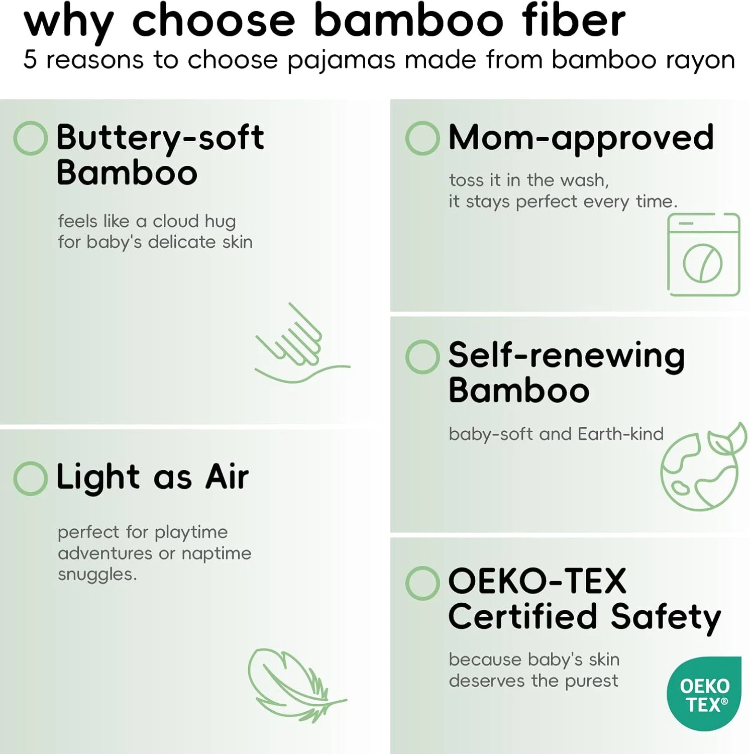 ست پیژامه 2 تکه ویسکوز بامبو نوزاد، کودک و نوجوان Pureborn، سایز 18 ماه تا 8 سال ست پیژامه 2 تکه ویسکوز بامبو نوزاد، کودک و نوجوان Pureborn، سایز 18 ماه تا 8 سال