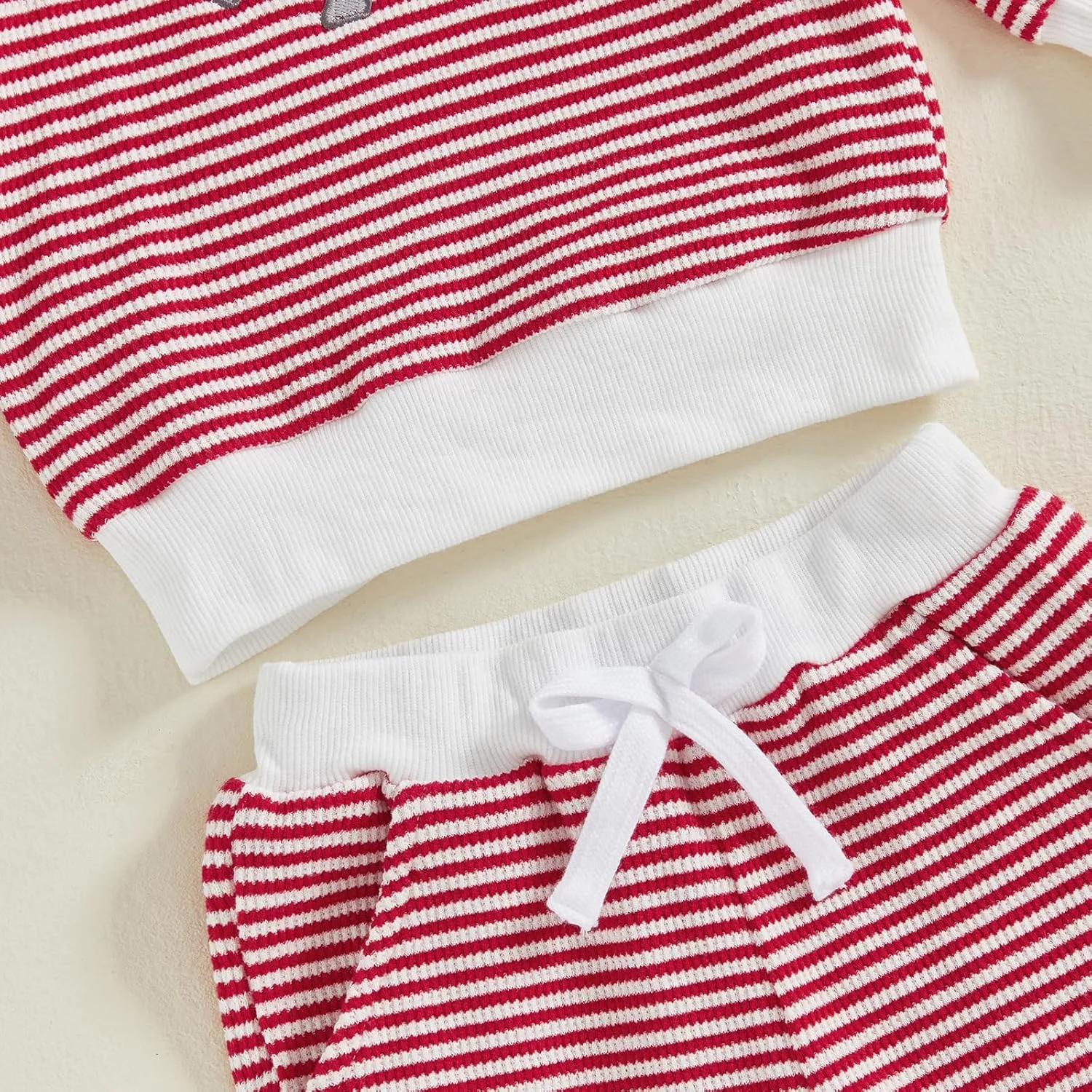 ست لباس گرمکن پسرانه Geagodelia مناسب 18-24 ماه، بلوز آستین بلند با گلدوزی حیوانات و شلوار کمر کشی با جیب، ست 2 تکه لباس پسرانه 2-3 ساله