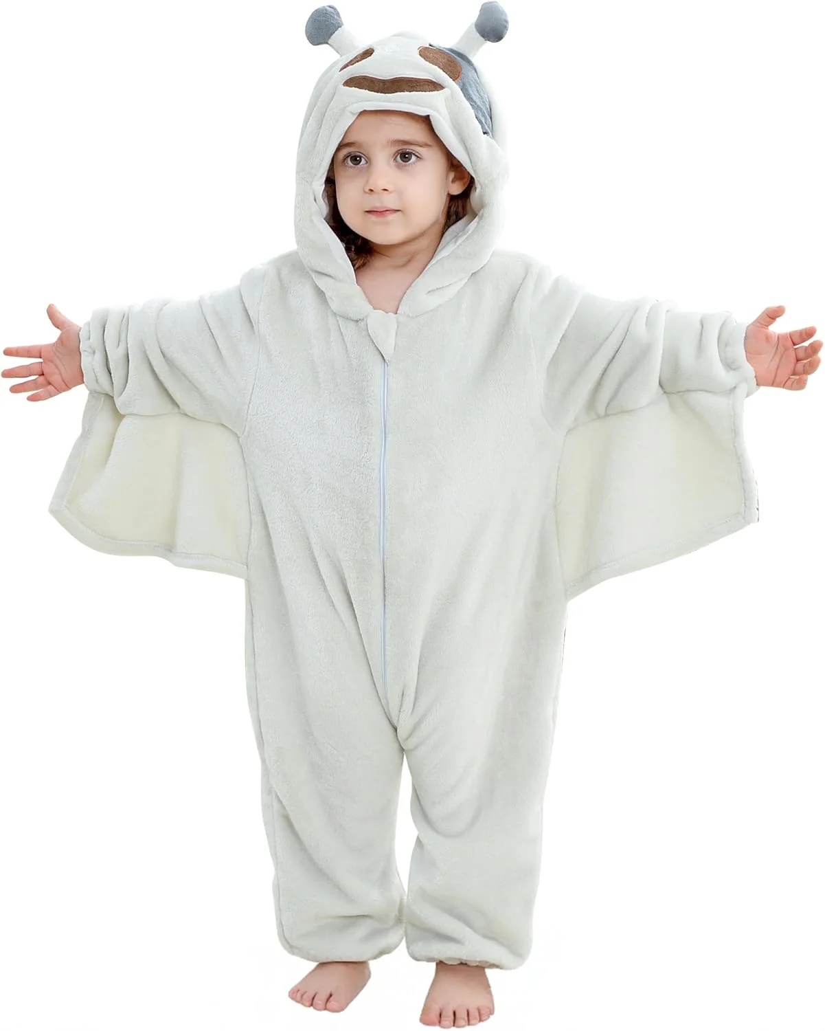 لباس سرهمی نوزادی پسرانه دخترانه هالووین COOKY.D، جامپسوت فلانل، لباس خواب کارناوال نوزادان 0-4 سال لباس سرهمی نوزادی پسرانه دخترانه هالووین COOKY.D، جامپسوت فلانل، لباس خواب کارناوال نوزادان 0-4 سال