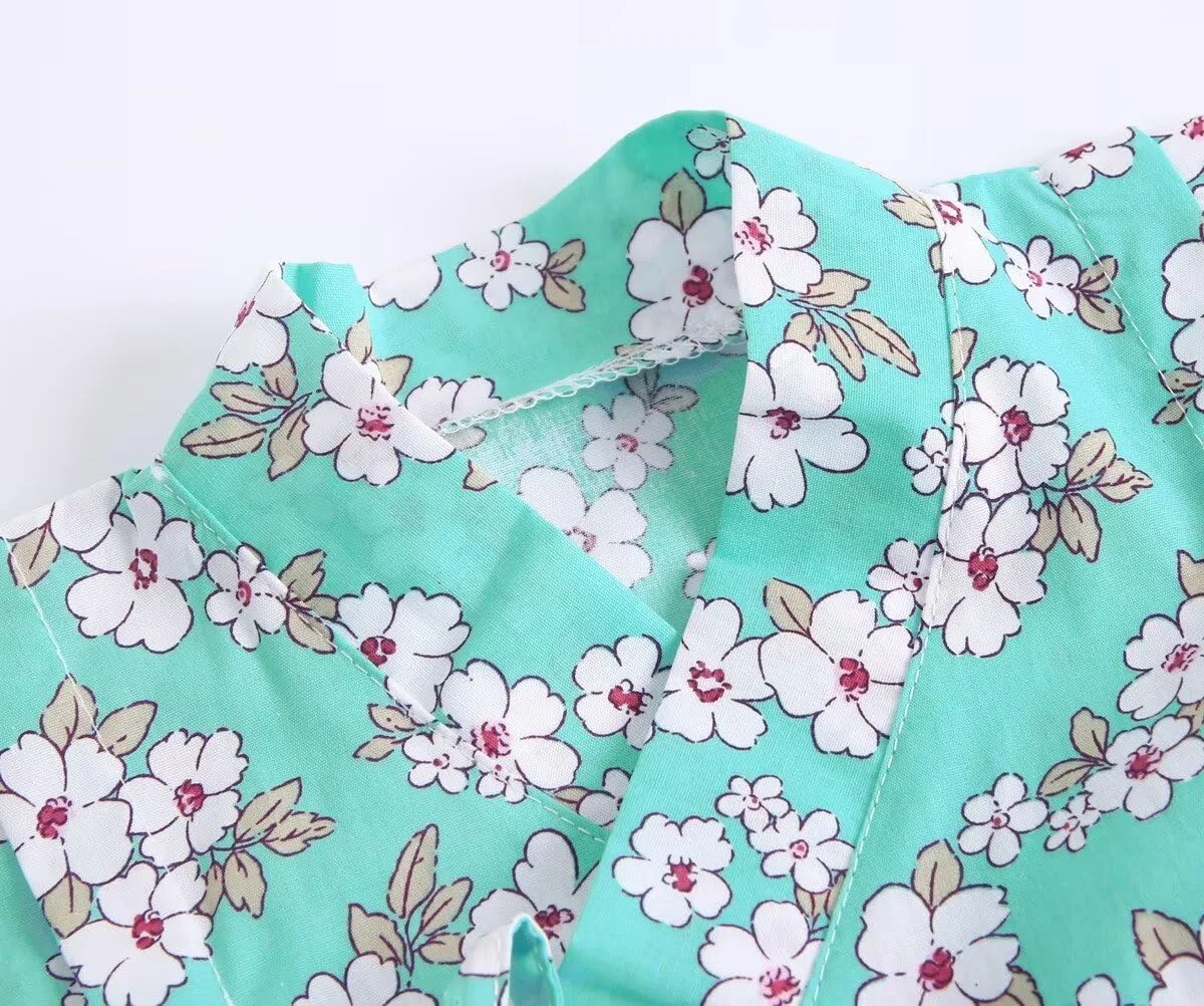 لباس جینبی بچه گانه DYZANOROKY، لباس کودک، تابستانی، دخترانه، پسرانه، ست بالا و پایین، نازک، آستین کوتاه، یوکاتای بچه گانه، 100% پنبه، نرم، کیمونو، طرح های زیبا، شکوفه های گیلاس، طرح گل، لباس راحتی