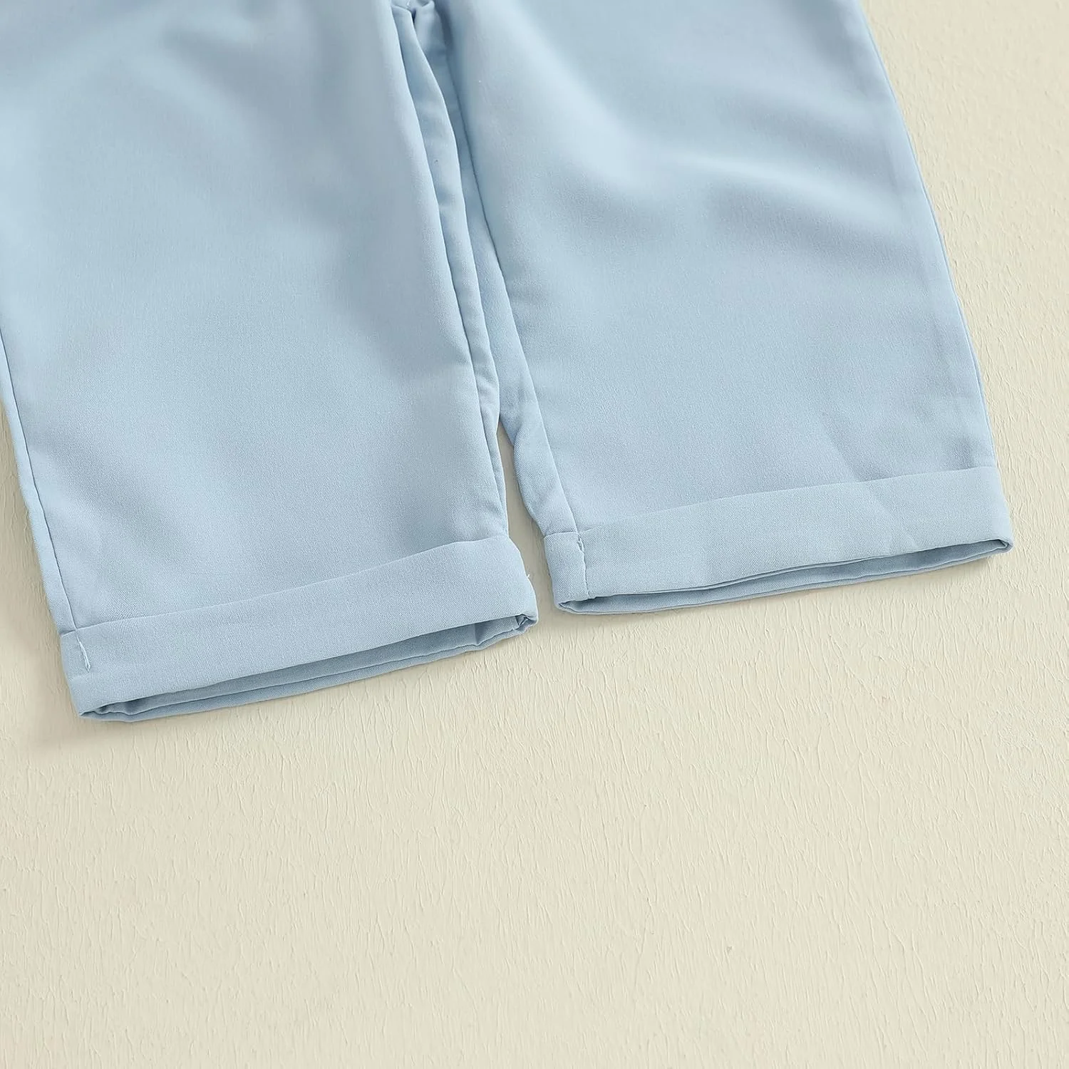 ست لباس پسرانه ماهوآییکسی، گرمکن بچه گانه آستین بلند، یقه برگردان، گلدوزی خرس، پلیور بافتنی، تاپ بافتنی با کمر کشی، ست شلوار توپر 2 تکه، لباس جنتلمن پسرانه نوپا