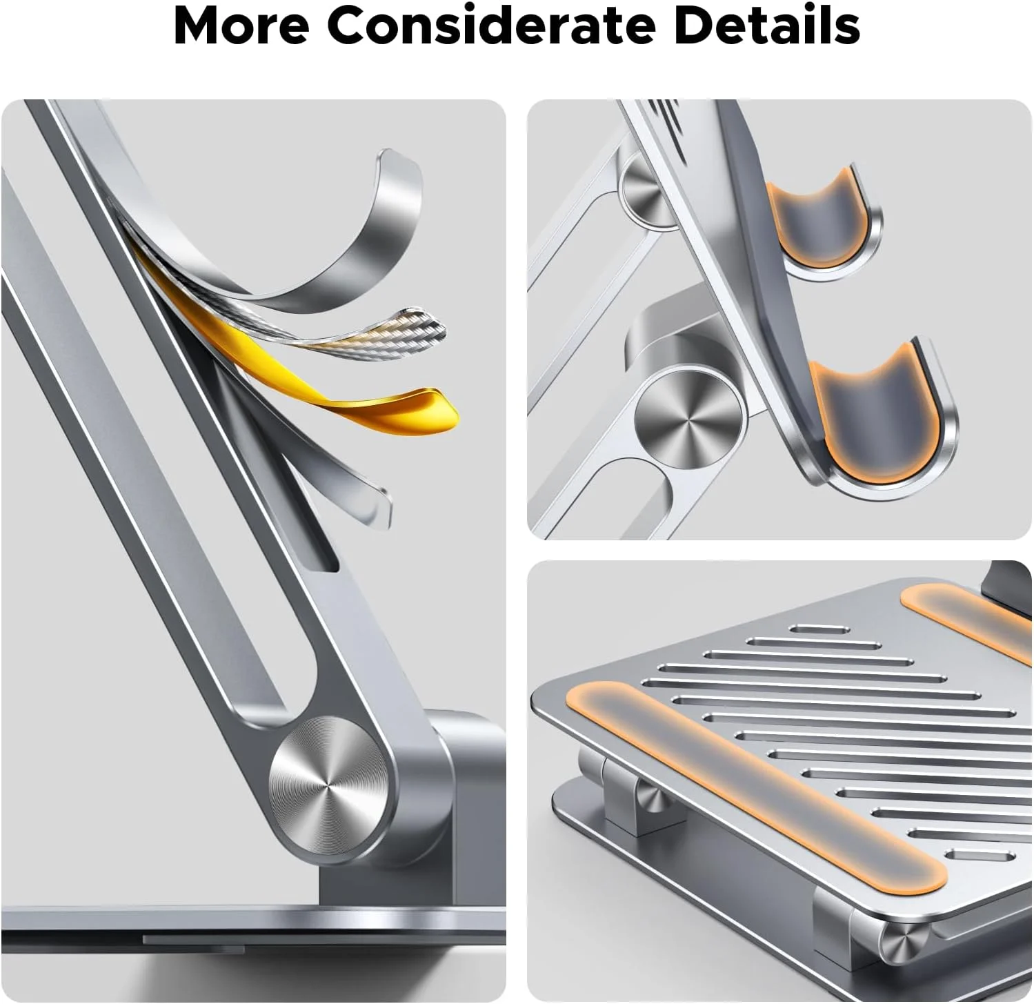 پایه آیپد UGREEN فلزی فوق العاده پایدار تاشو با قابلیت تنظیم زاویه، سازگار با آیفون 17 پرو مکس و تمامی تبلت های 4.7 تا 12.9 اینچی iPad Pro/Air/Mini Galaxy Tab S25 Ultra نقره ای پایه آیپد UGREEN فلزی فوق العاده پایدار تاشو با قابلیت تنظیم زاویه، سازگار با آیفون 17 پرو مکس و تمامی تبلت های 4.7 تا 12.9 اینچی iPad Pro/Air/Mini Galaxy Tab S25 Ultra نقره ای