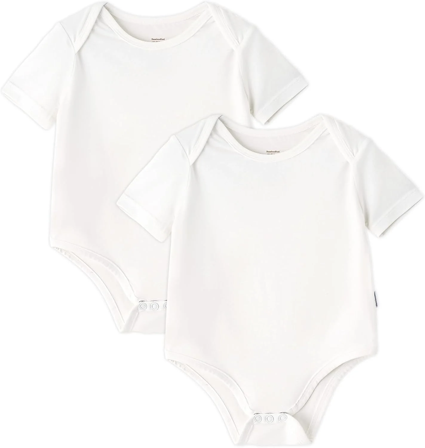 بادی نوزادی بامبو باد، لباس خواب آستین کوتاه پسرانه و دخترانه، 2 عددی، لباس راحتی ویسکوز بامبو