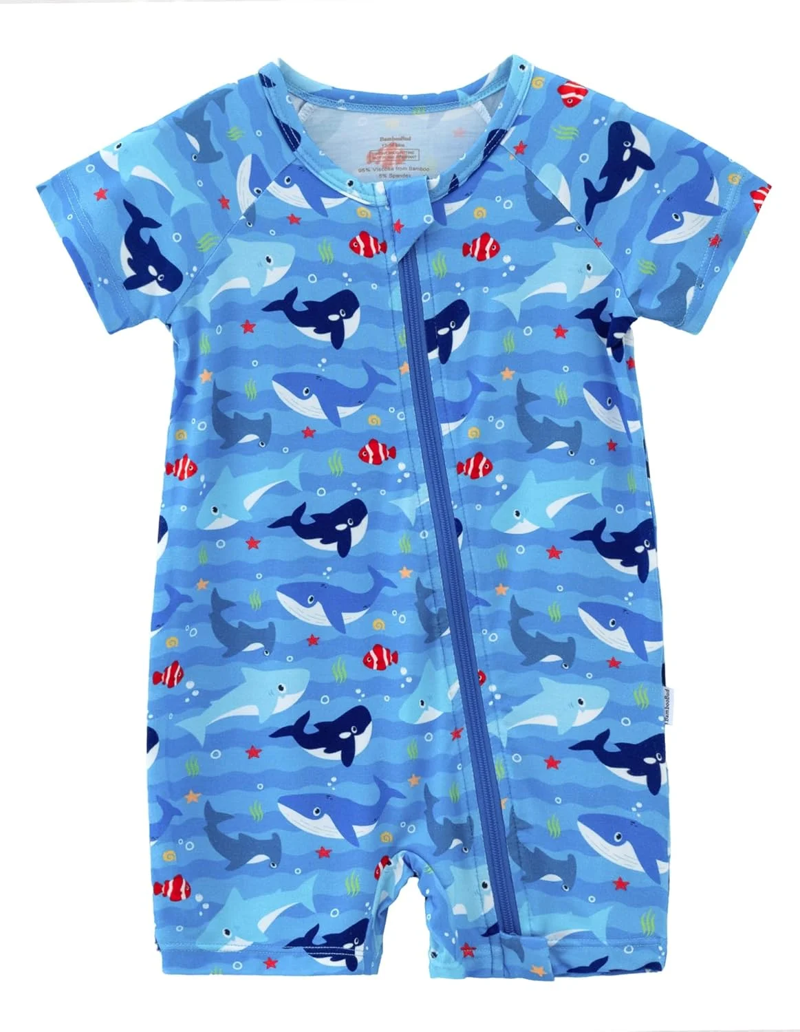 بادی نوزادی آستین کوتاه بامبو باد