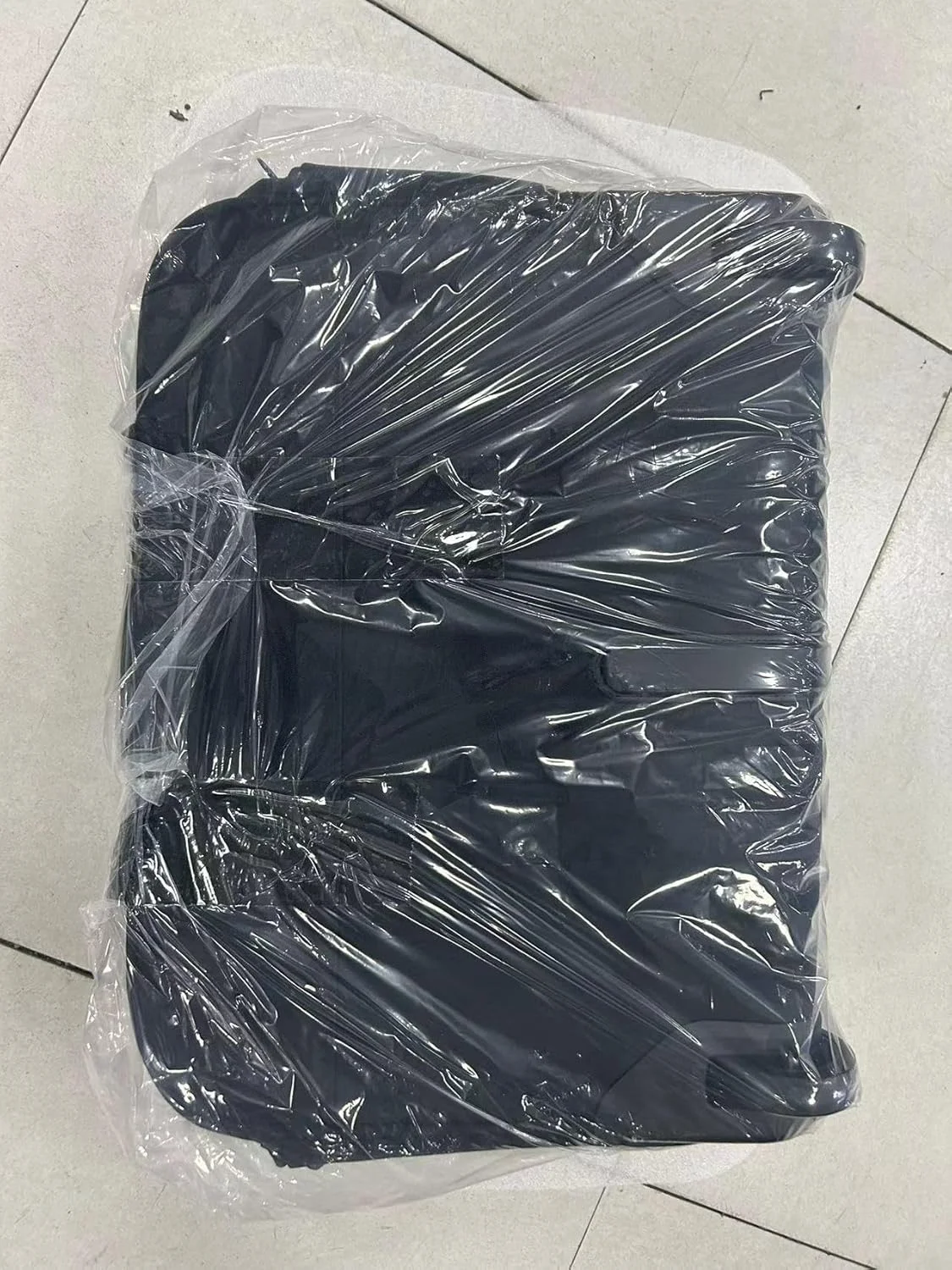 کیف لپ تاپ چرخ دار KROSER، کیف دستی چرخ دار ممتاز مناسب برای لپ تاپ تا 17.3 اینچ، کیف کامپیوتر چرخ دار ضد آب برای سفر/کار/مدرسه/مردان/زنان - مشکی