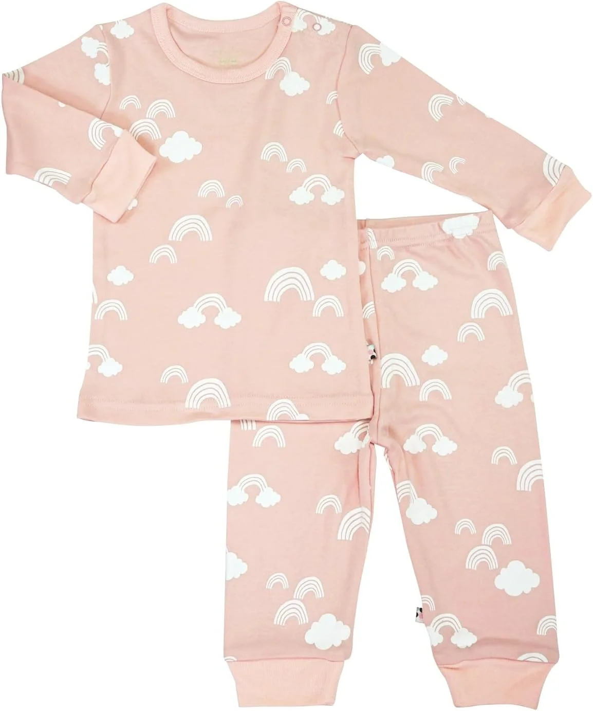 ست لباس راحتی آستین بلند Babysoy - ست لباس خواب و بازی دو تکه ارگانیک برای نوزاد و کودک نوپا ست لباس راحتی آستین بلند Babysoy - ست لباس خواب و بازی دو تکه ارگانیک برای نوزاد و کودک نوپا