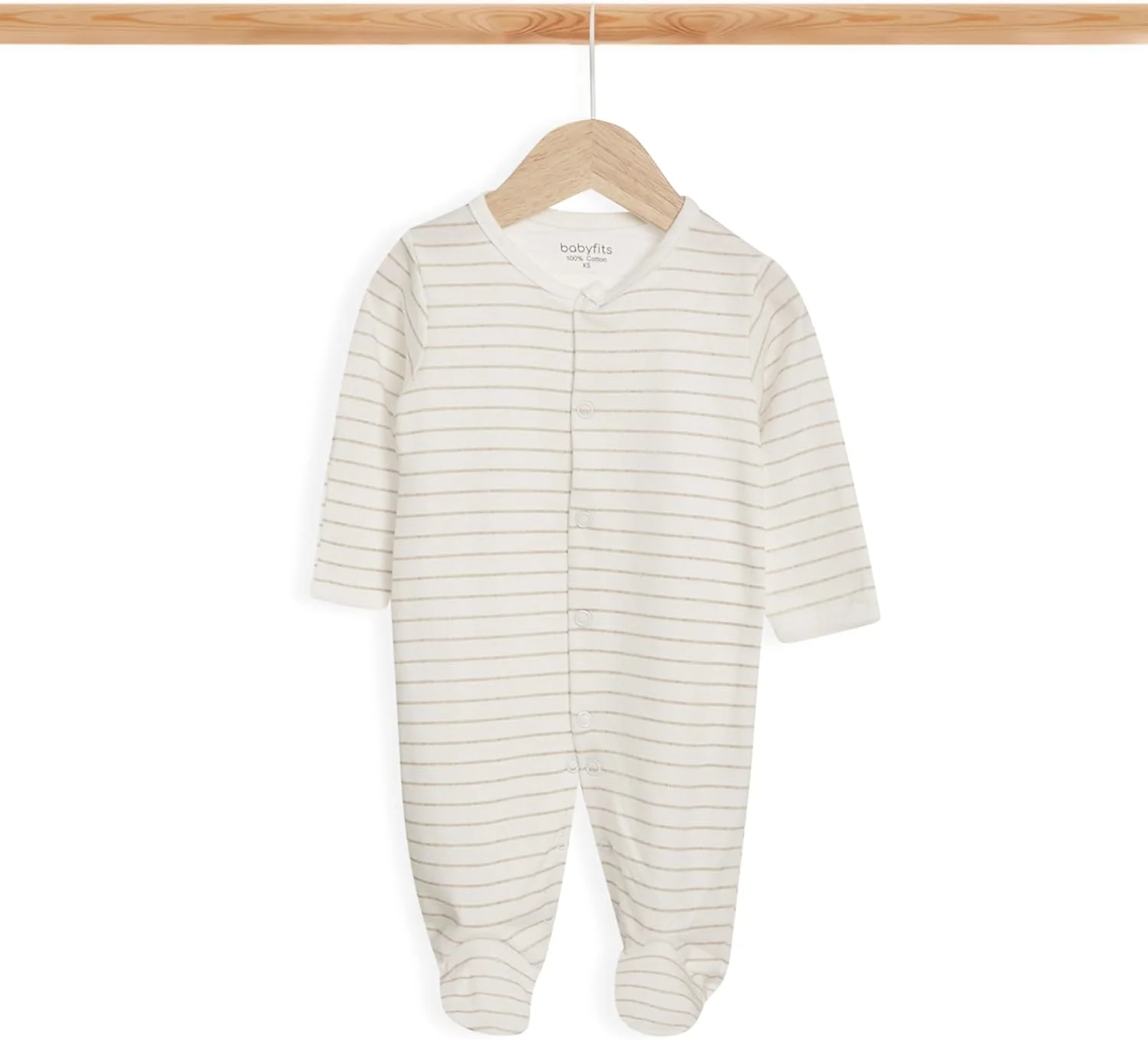 ست لباس خواب 3 عددی پنبه ارگانیک Babyfits - XS | لباس خواب کودک دارای گواهینامه OEKO-TEX برای نوزادان و کودکان نوپا، ضد حساسیت و دارای زیپ - طرح دایناسور ست لباس خواب 3 عددی پنبه ارگانیک Babyfits - XS | لباس خواب کودک دارای گواهینامه OEKO-TEX برای نوزادان و کودکان نوپا، ضد حساسیت و دارای زیپ - طرح دایناسور